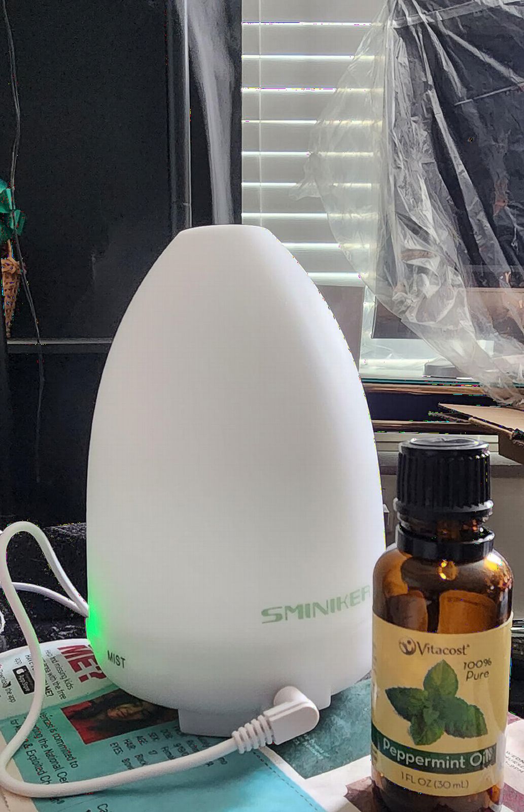 Cloud Humidifiers 450ML Water Drip Mushroom Humidifiers with Remote Control 7 Colors Mood Light Air Humidifier Raindrop Humidifiers for Bedroom customer photo 2