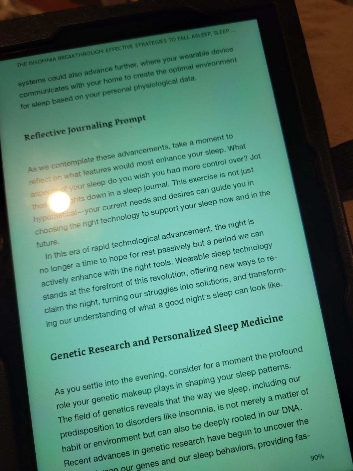 The Insomnia Breakthrough: Effective Strategies to Fall Asleep, Sleep Through the Night, and Wake Feeling Refreshed customer photo 1