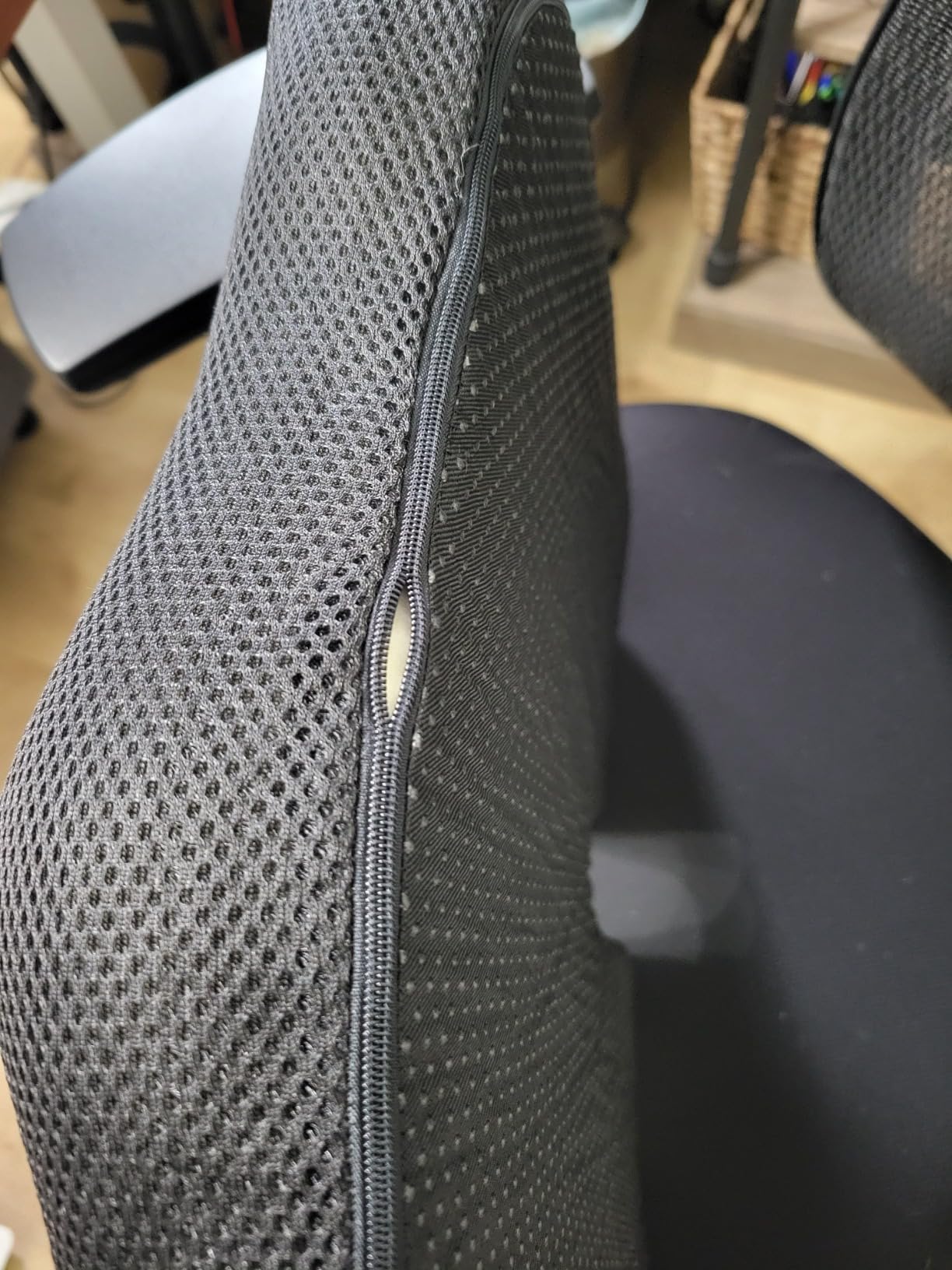 CJACSOC Seat Cushion, Extra Large Memory Foam Cushion for Office Chair Cushions, Ergonomic Cushions Pad Pillow for Pressure Relief Sciatica & Pain Relief for Long Sitting customer photo 1