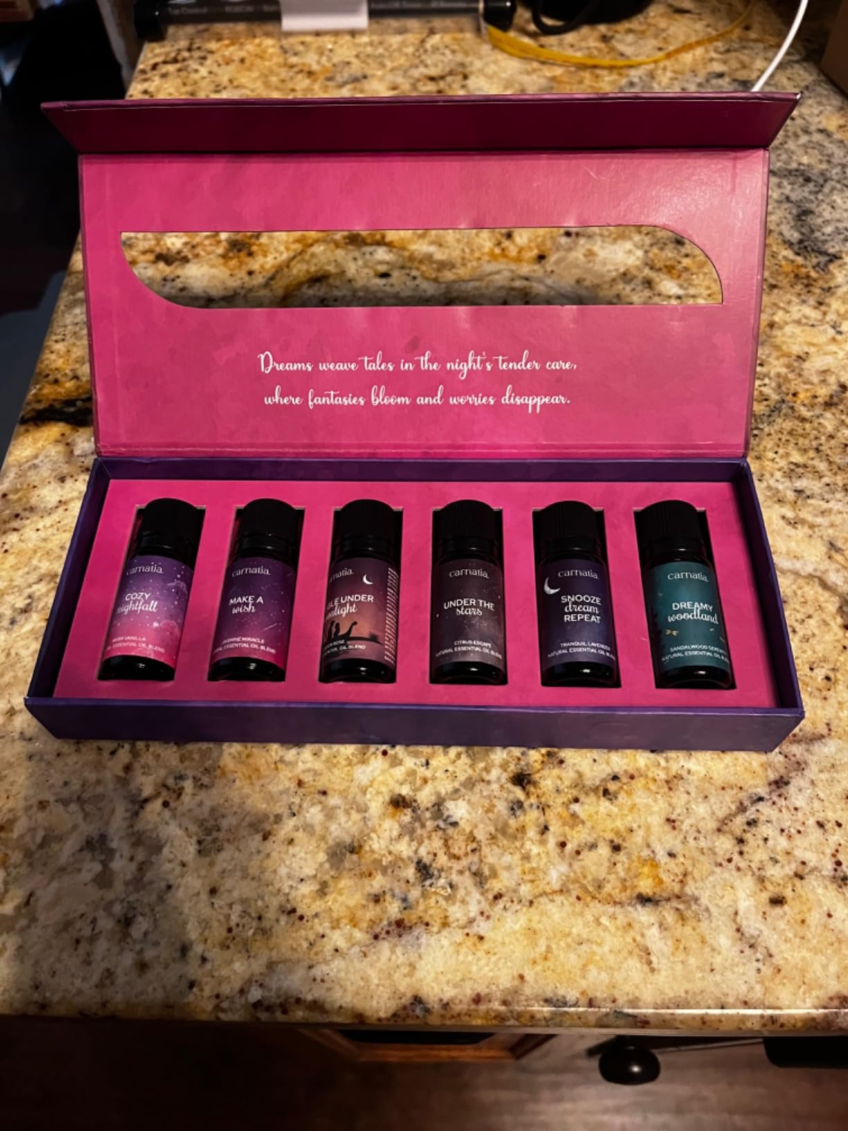 Sleep Essentials Essential Oil Set - 100% Pure & Natural Aroma Blends for Deep Sleep, Stress Relief & Relaxation | Calming Oils for Diffusers, Pillows & Bedtime Routines customer photo 1