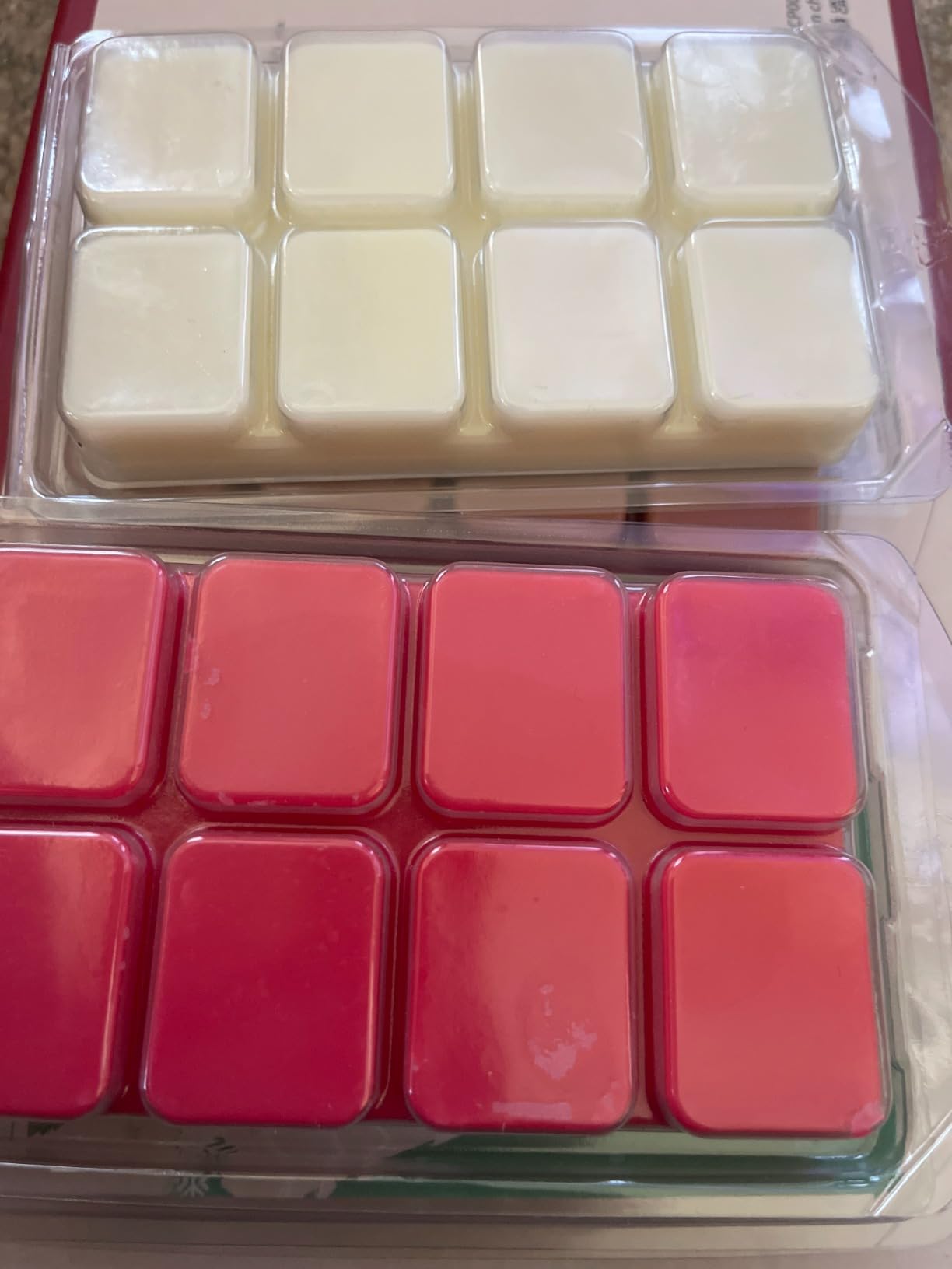 SCENTORINI Christmas Wax Melts, Scented Soy Wax Melts, 4x2.5 oz | Wax Melts Gift Set for Wax Warmer, Cedar Wood, Ginger Bread, Vanilla Cake, Apple & Cinnamon customer photo 2