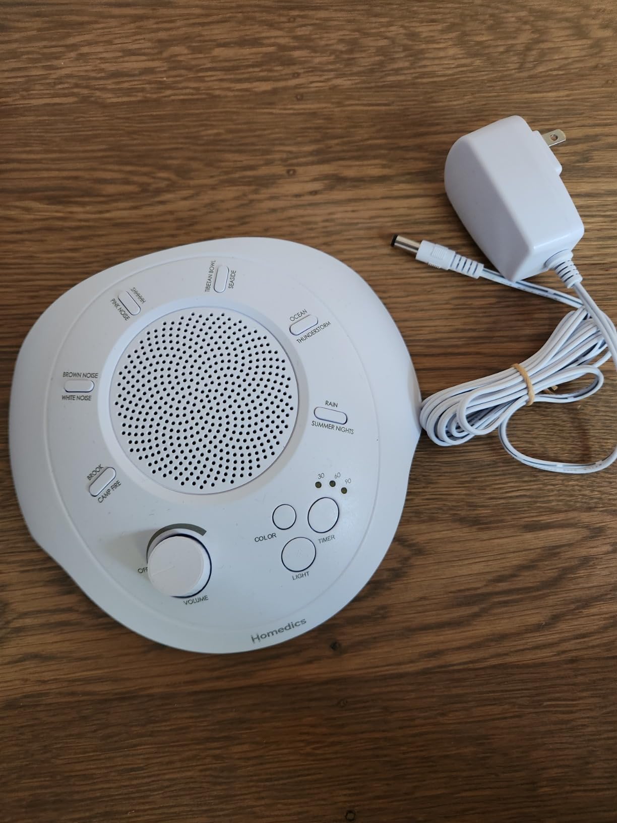 Sleep Better Portable Sound Machine, Night-Light, Soothing Sounds | White Noise, Auto Shutoff, Auto-Off Timer, Travel, 12 Soothing Sounds Including White Noise, Ultra-Portable Design, Rain customer photo 1