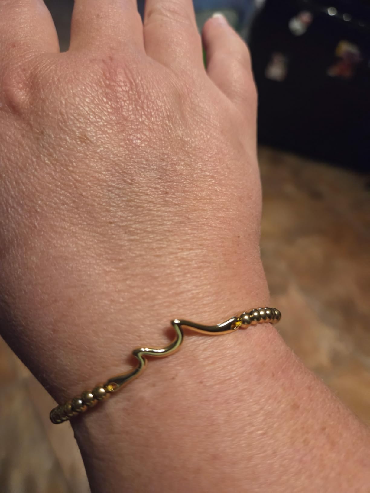 Unique Inspirational Gifts Wave Bracelet for Women Men | Through The Waves of Life, Life is Tough but so are You, Encouragement Bracelet Thoughtful Gifts for Friend Sister Coworker customer photo 1