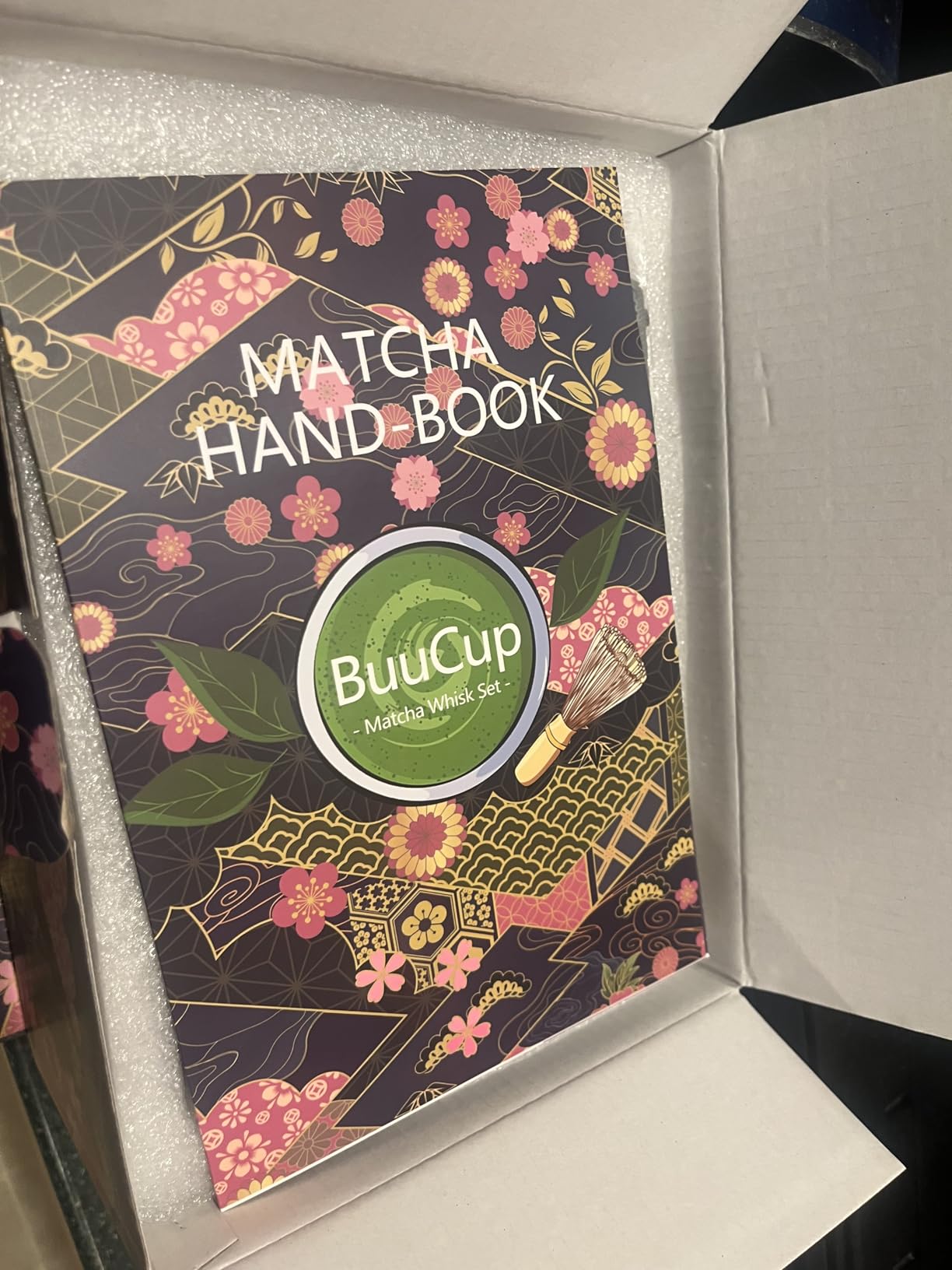 Buucup Matcha Whisk Set, Ceramic Matcha Kit Set with Bowl & Tools, Green | 7-piece set includes ceramic bowl, bamboo whisk, scoop, holder, rest, sifter and tea towel for authentic matcha preparation. customer photo 2
