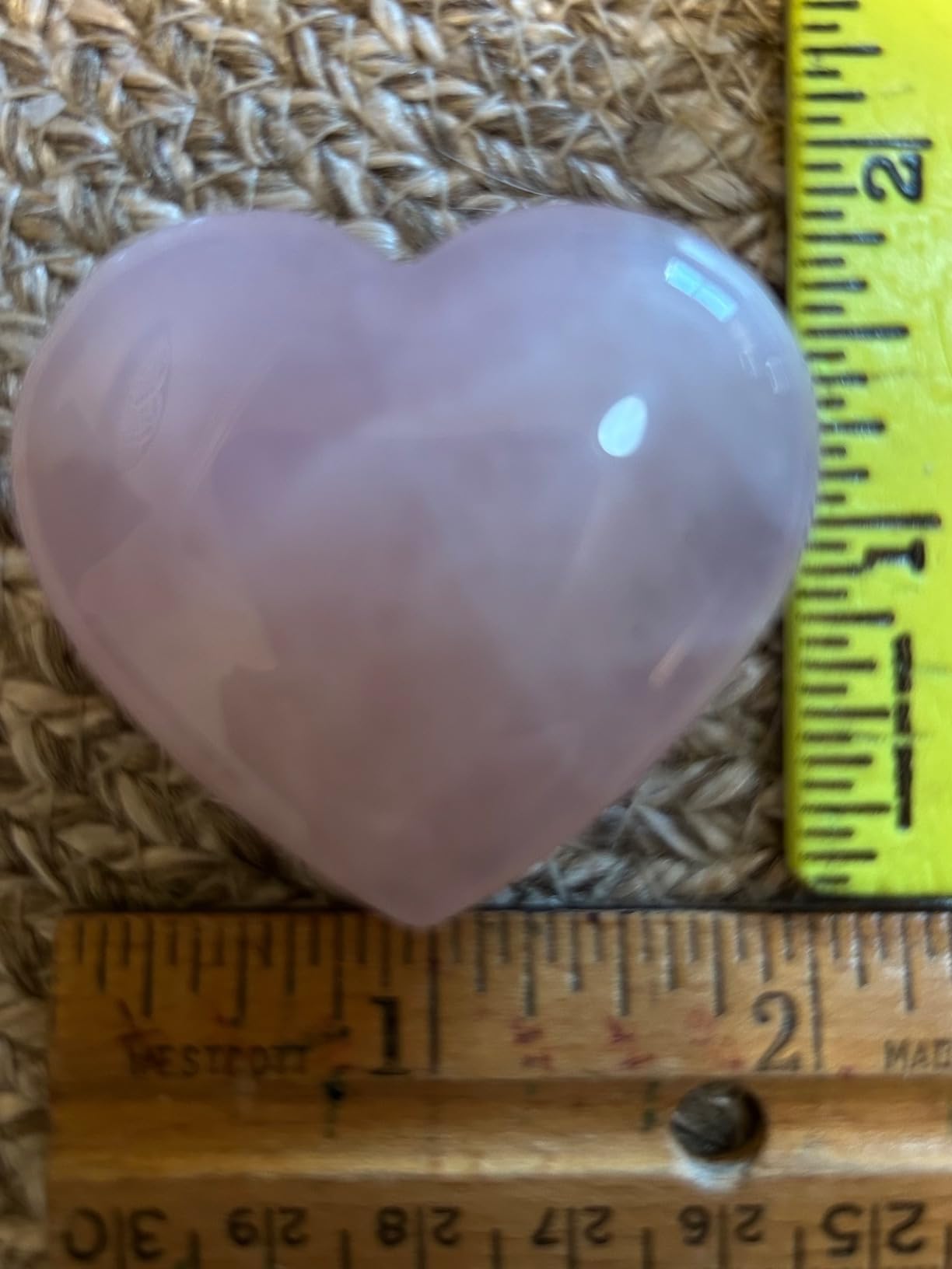 Anima Rose Quartz Crystal Set for Love, Self-Care & Connection | Elegant wooden gift box with rose quartz tower, raw crystal and carved heart, plus a detailed guidebook customer photo 2