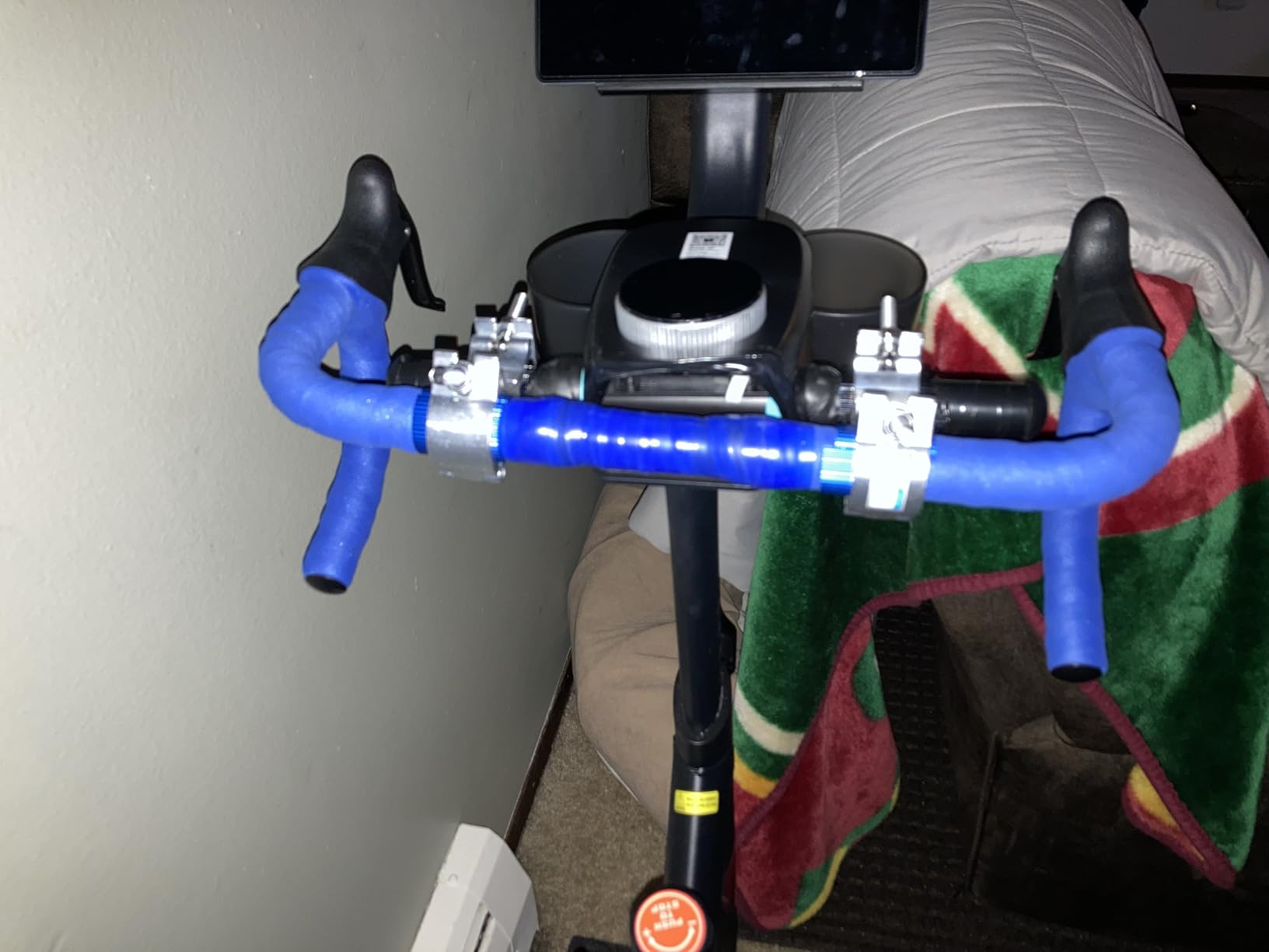 MERACH Exercise Bike, Magnetic Friction Stationary Bike for Home with APP customer photo 1