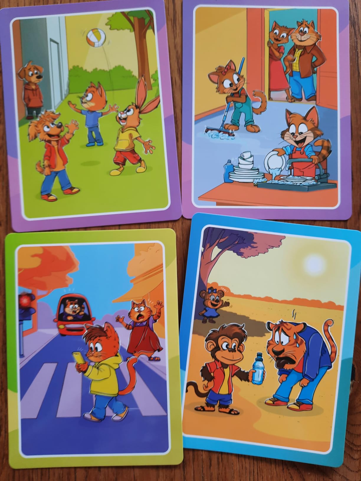 Who What Why Conversation Cards for Kids, Speech Therapy Materials, Ages 4+ | Educational game, social skills flash cards, emotional regulation tool, sequencing activity, therapy toy, learning resource customer photo 2