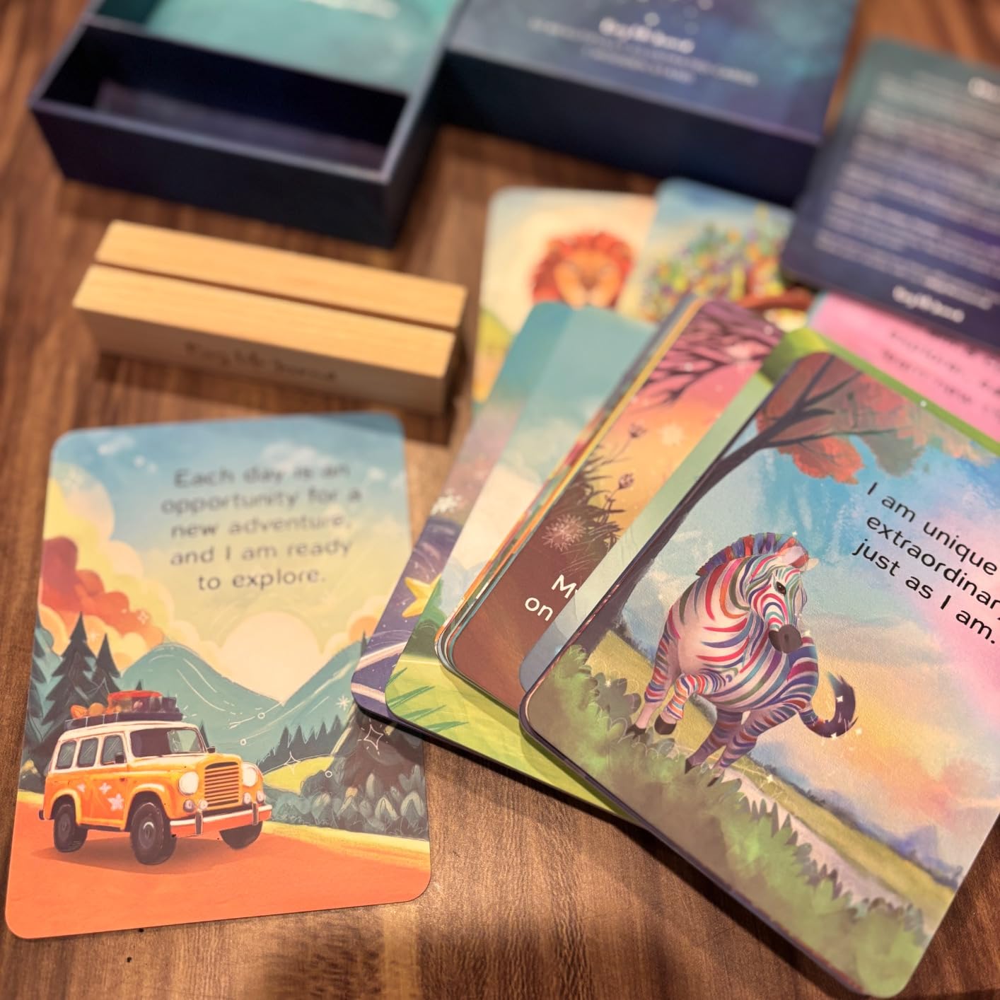 Big Life Journal Dream Affirmation Cards for Kids - 52 Illustrated Positive Message customer photo 2