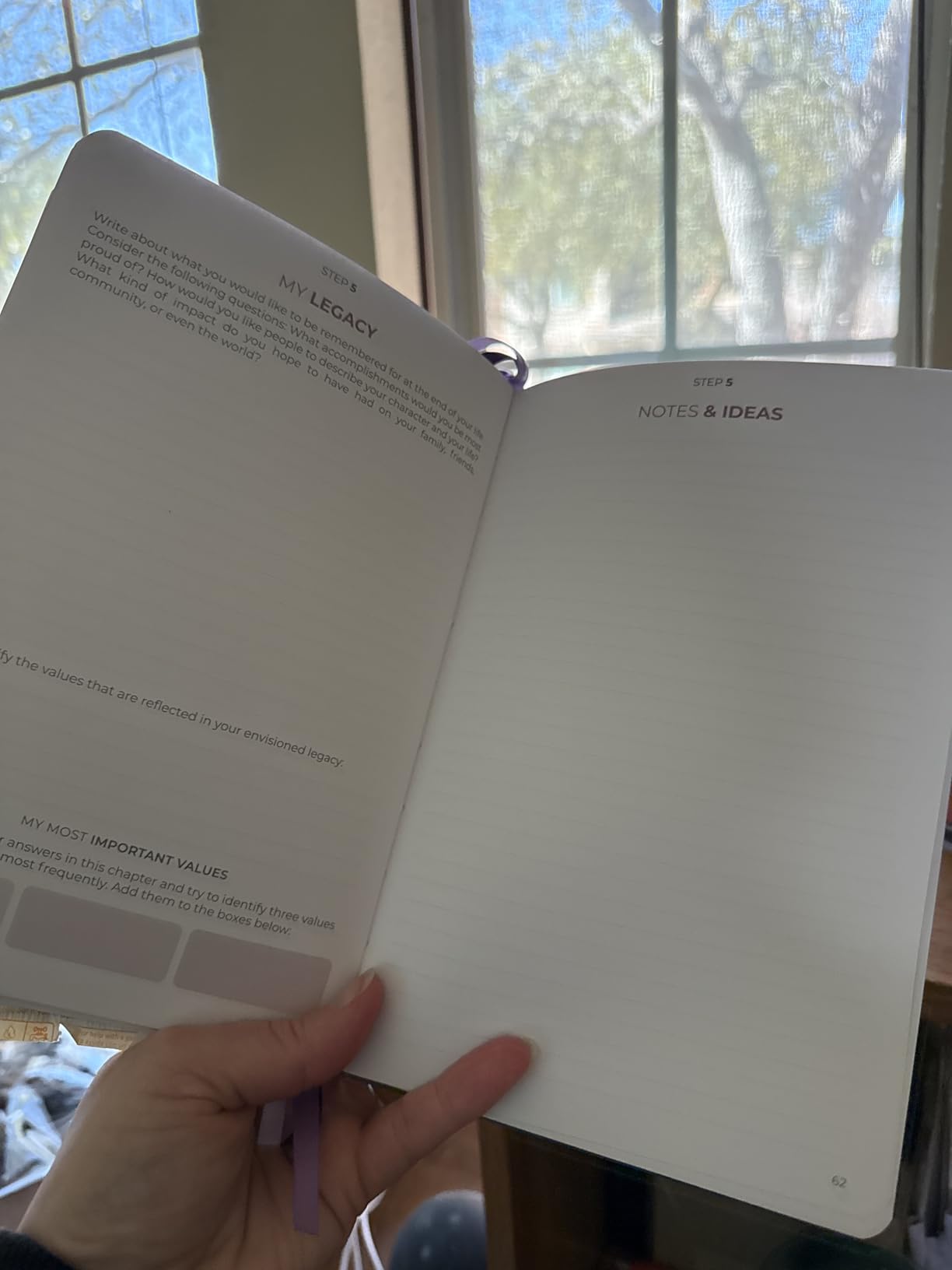 Clever Fox Purpose Seeker Journal - Guided Manifestation & Life Reflection Planner for Daily Self-Exploration, Goal-Setting & Gratitude (Lavender) customer photo 2
