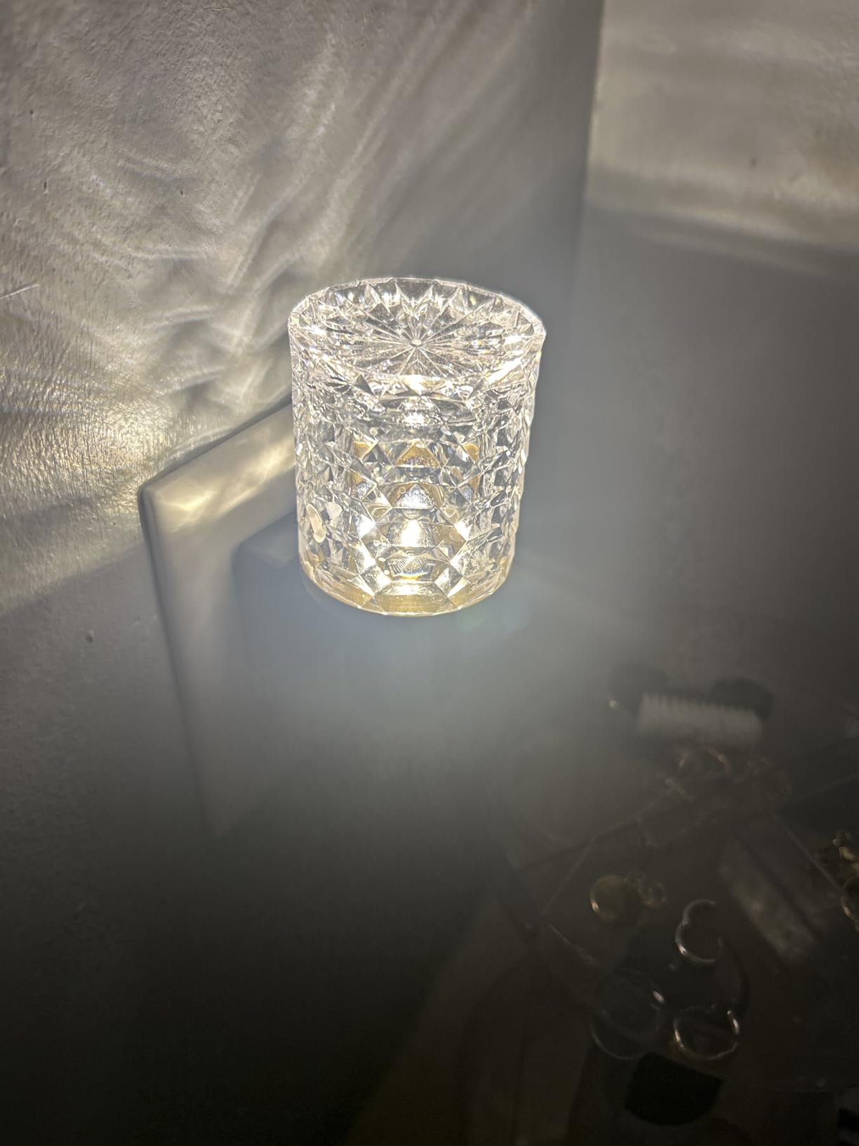 L LOHAS LED Night Light, Dimmable Night Lights Plug into Wall | Automatic Night Lights Plug in, Auto Light Sensor, 0-100LM Adjustable Brightness LED Night Light, Bedroom Hallway Home Decor customer photo 1