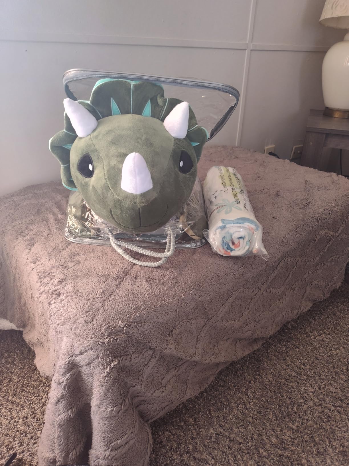 ODOXIA Big Weighted Animals for Anxiety 5lb Dinosaur | Stuffed Weighted Plush for Kids, Adults | Weighted Stuffed Animals | Weighted Plushies | Weighted Plushie customer photo 2