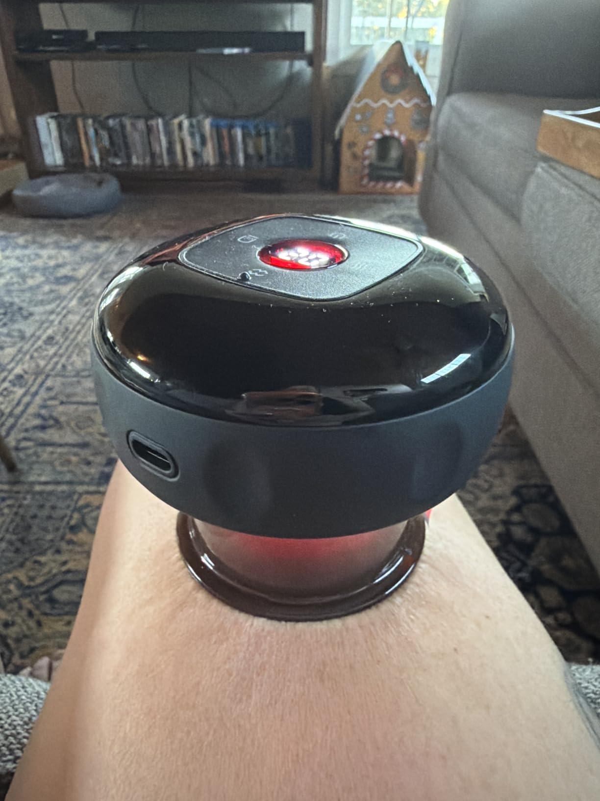 REVO The Original 4-in-1 Smart Cupping Therapy Massager, Red Light Therapy for Targeted Pain Relief, Knots, Aches, Muscle Soreness, Circulation & Tighter Skin, Portable Cupping Kit (Four Pack) customer photo 2