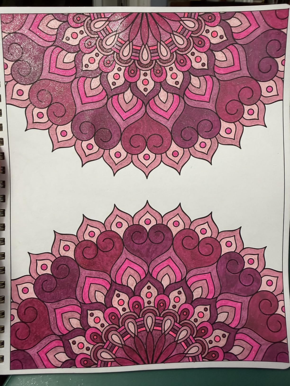 Beautiful Adult Coloring Book Set of 2 for Relaxation - Mandala Coloring Books with Inspirational Quotes Making it a Great Gift - Perfect Stress-Relieving Books Fun to Color for Women customer photo 1