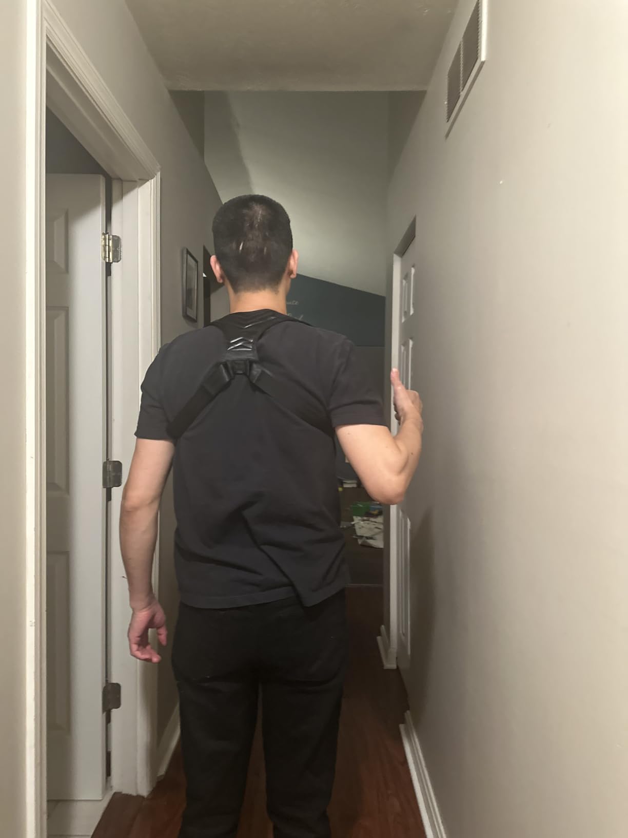 Posture Corrector for Women, Back Straightener for Men, Upper Back Support Brace, Adjustable Shoulder Corrector for Improving Back and Neck Posture Relief Pain customer photo 1