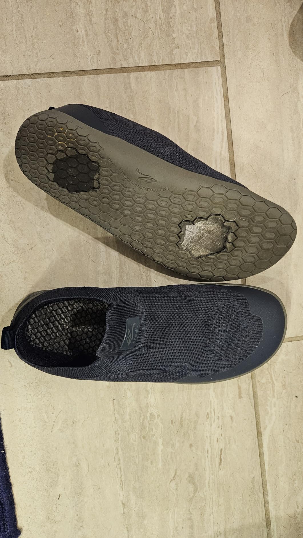 Barefoot Grounding Shoes Slip On Wide Toe Box Conductive Flexible Outsole Zero Drop Connect to Earth More Energy Reduce Stress Enhancing Movement Better Sleep Pain Relief customer photo 2