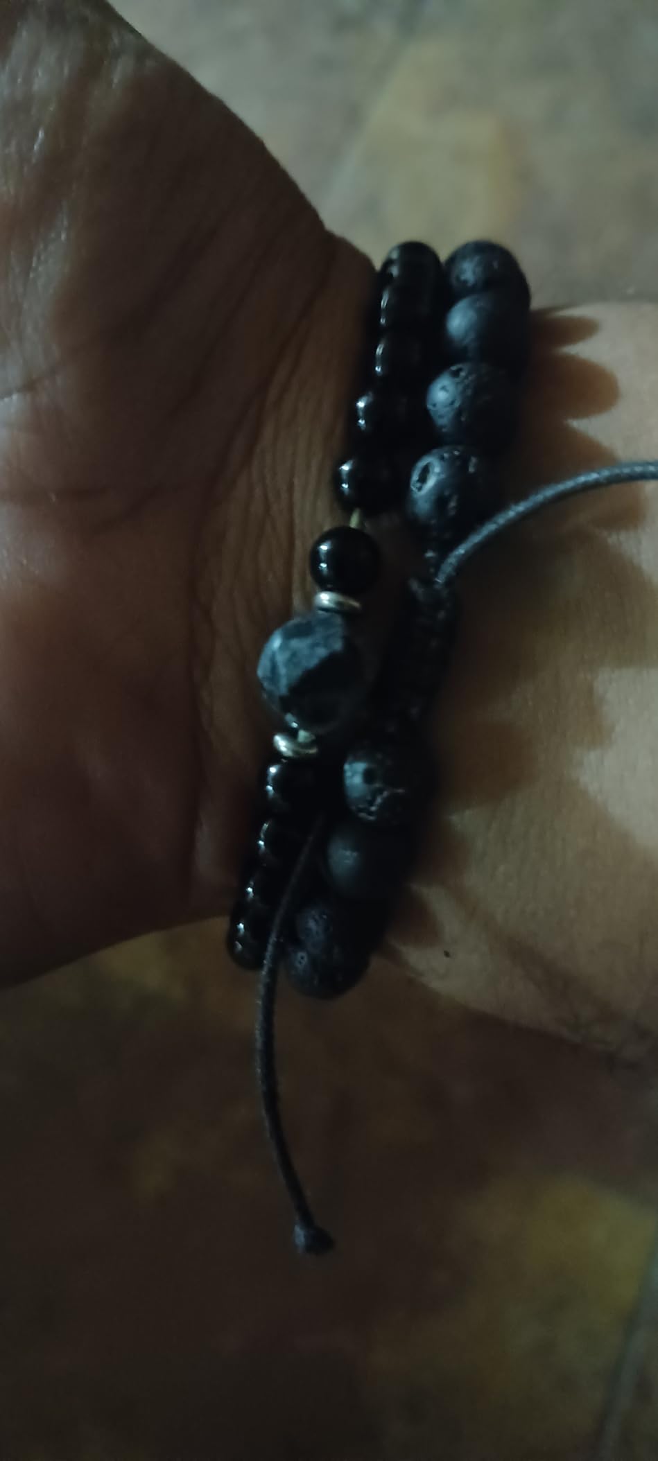 Obsidian & Black Tourmaline Bracelet, Manifestation & Protection Jewelry for Men & Women, Gifts for Christmas, Valentine's, Birthdays, Anniversary Stocking Stuffers for Men and Women customer photo 2