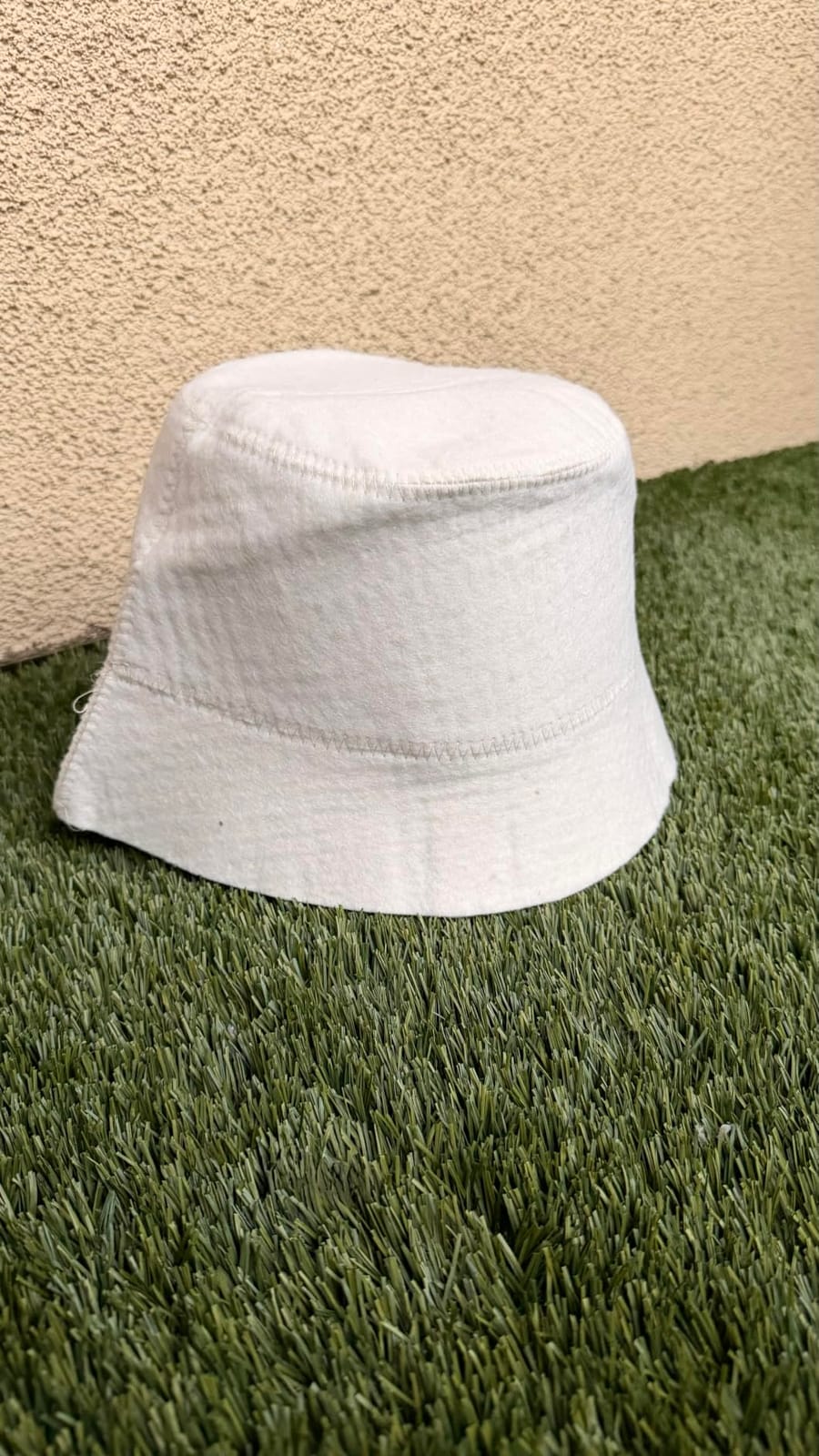 Premium Sauna Hat - 100% Natural Wool, Handmade Sauna Headwear for Men and Women - Eco-Friendly, Breathable customer photo 2