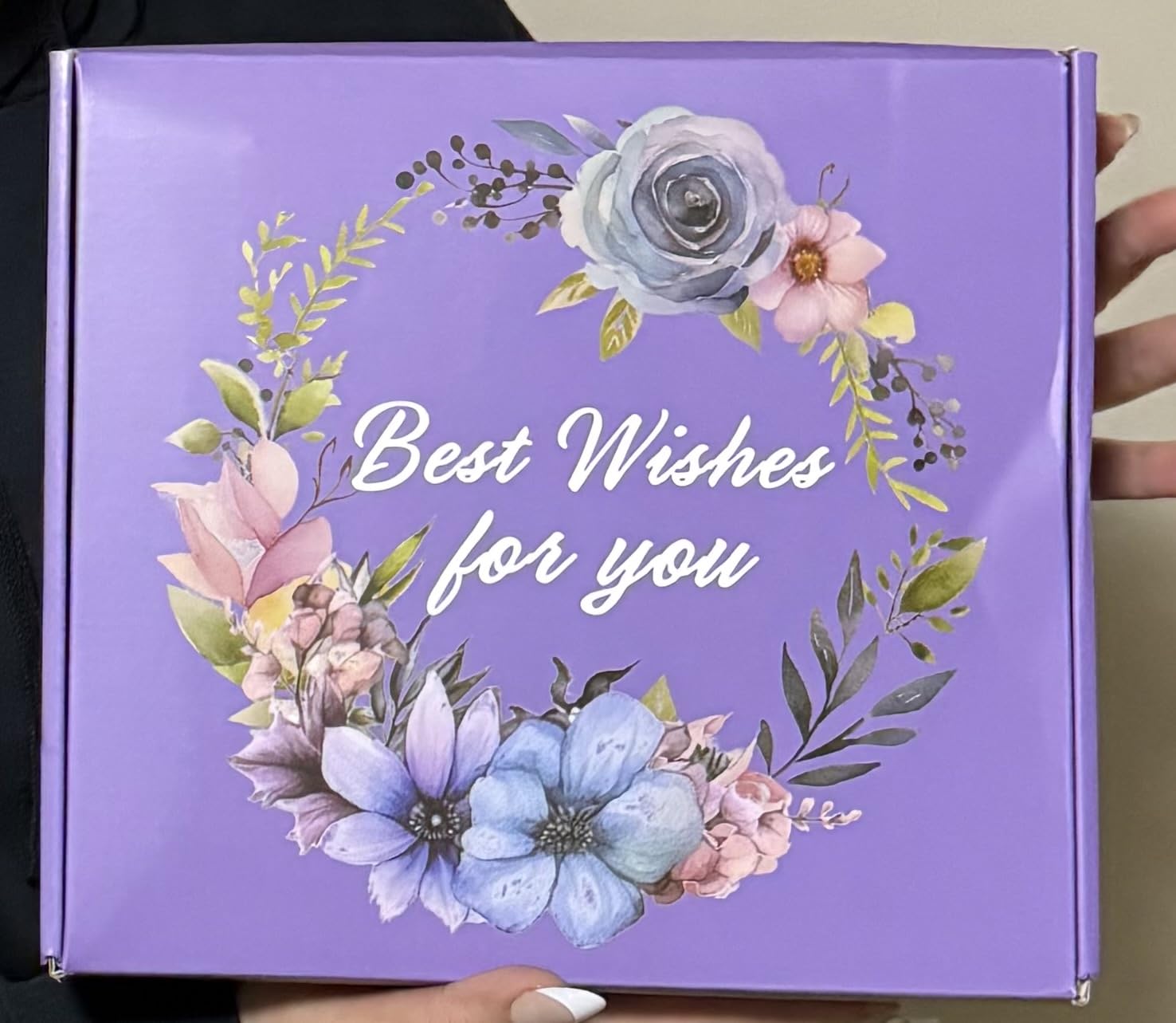 13PCS Christian Gifts for Women Faith, Self Care Package Get Well Soon, Lavender Relaxing Spa Care Package Mothers Day Baskets for Her Mom Friend Sister Wife Valentine's Day Gift, Birthday Gifts customer photo 1