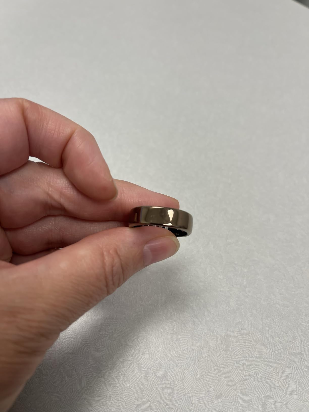 RingConn Gen 2 Air Ultra-Thin Smart Ring (Size 8, Dune Gold) | 10-Day Battery Life, Fitness/Sleep/Stress/HR Tracker for Women & Men, No App Fee for Standard Features, iOS & Android Compatible customer photo 2