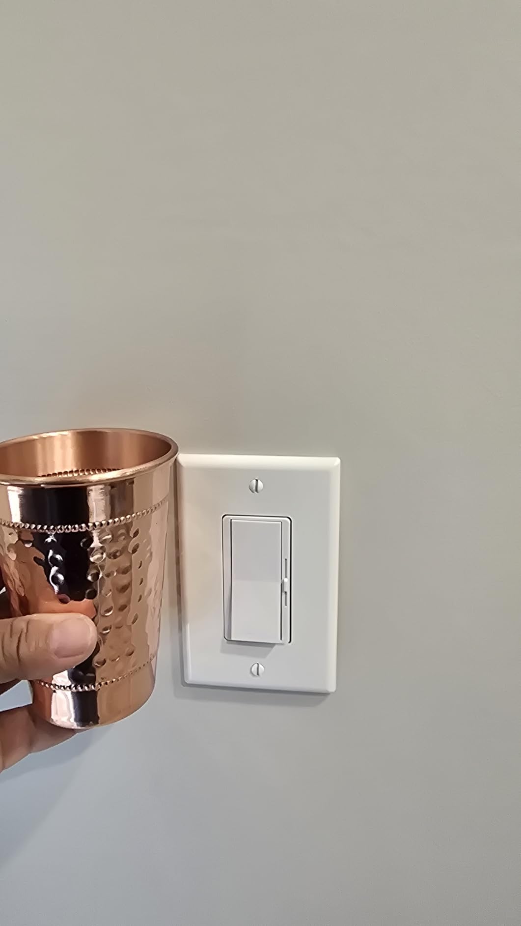 Hammered Pure Copper Water Drinking Glasses Set of 2 Large 13 Oz Drinking Cups Copper Ayurvedic Health Benefits Tumblers Beautiful Handcrafted Design Cup Best Gift customer photo 2