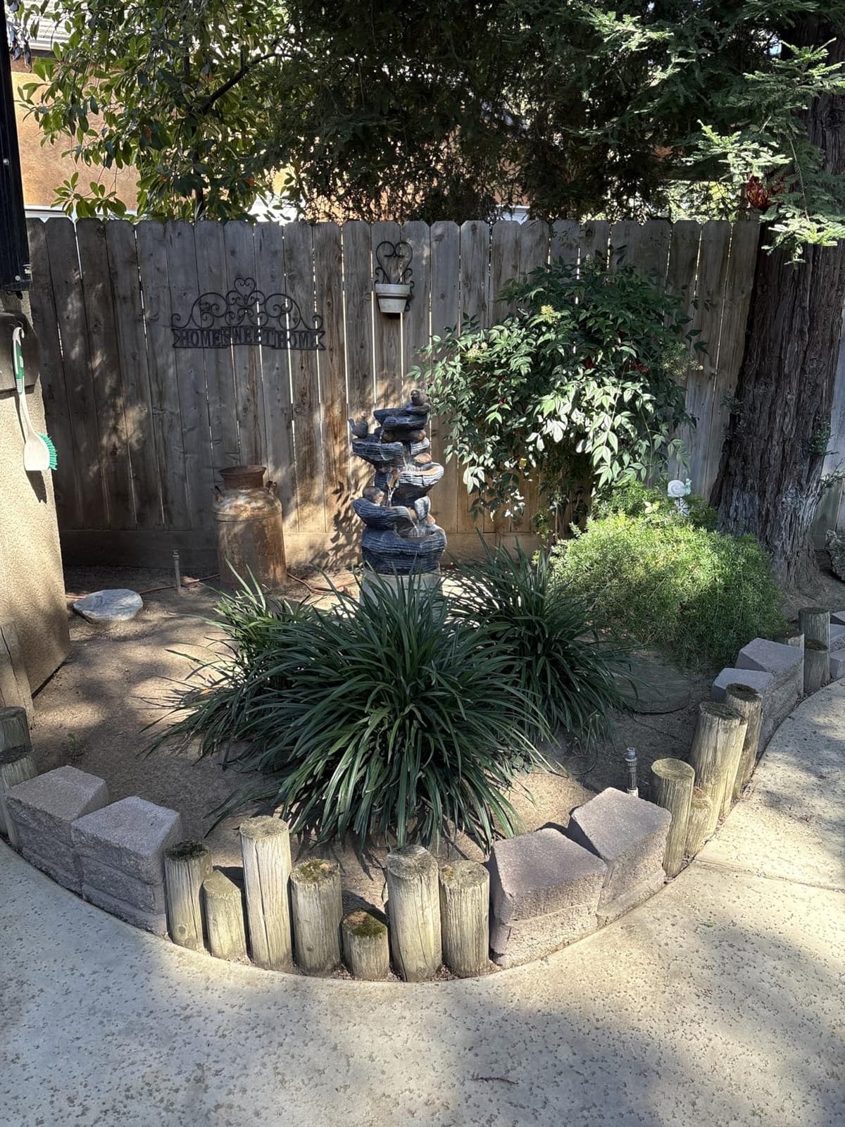 5-Tiers Cascading Rock Water Fountain Outdoor, Waterfalls Fountains | Garden Freestanding Resin Water Feature Fountain with LED Lights, Pump for Indoors Patio, Backyard, Deck, Porch, Home Decor customer photo 1