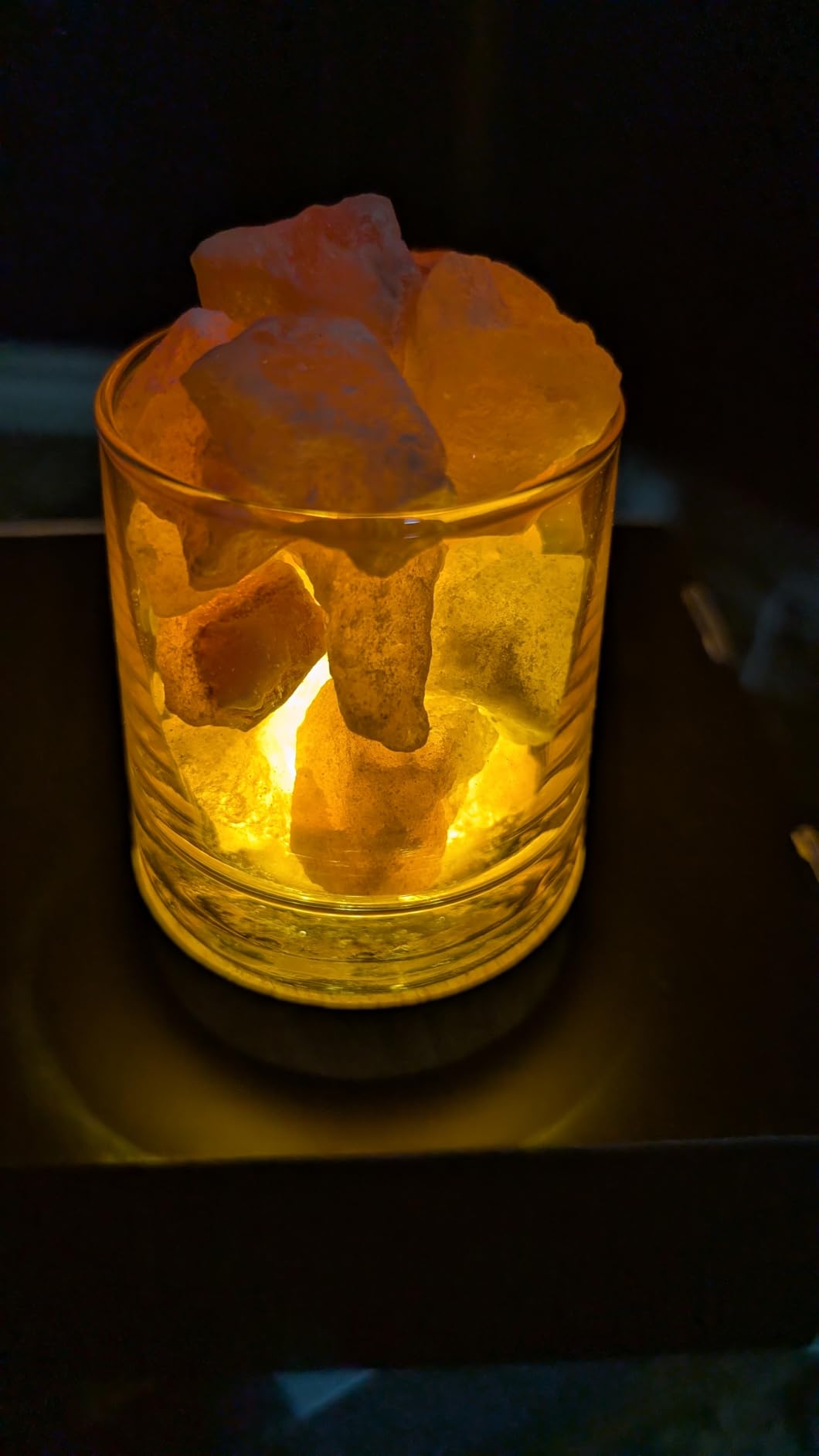 Himalayan Salt Stone Essential Oil Diffuser - Lavender Essential Oil Gift Set - Natural Aromatherapy Diffuser for Home & Office - Stress Relief & Air Purifier - Gift for Women customer photo 2