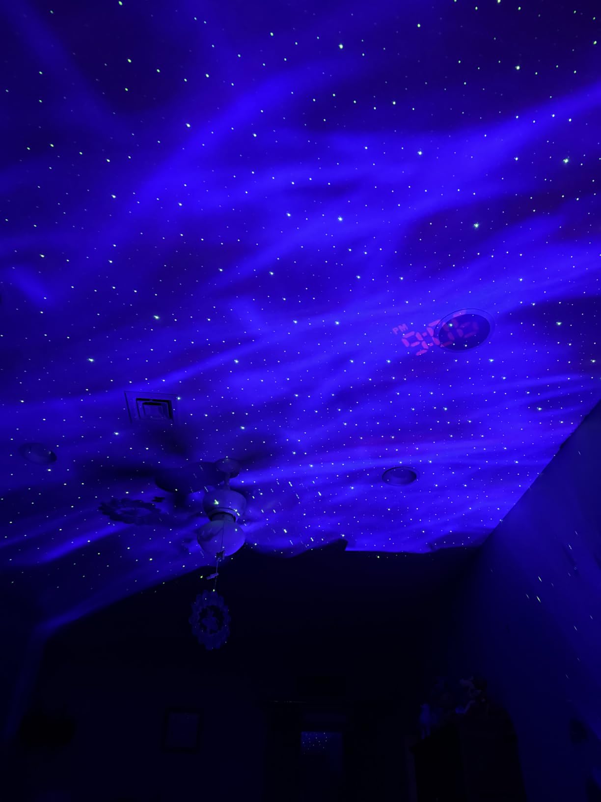 Star Projector, Northern Lights Projector, with Bluetooth Speaker, White Noise, Remote Control, Night Light, for Game Room, Adults, Family Gatherings, Galaxy Projector Bedroom customer photo 2