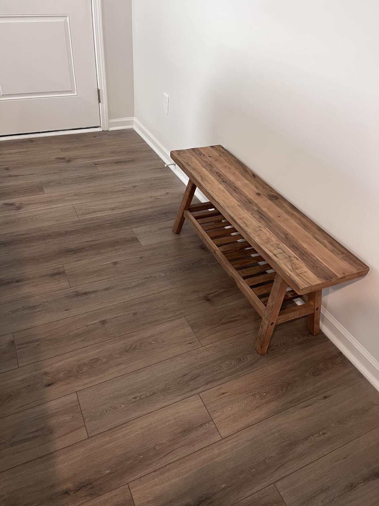 Reclaimed Solid Wood Bench-43.3