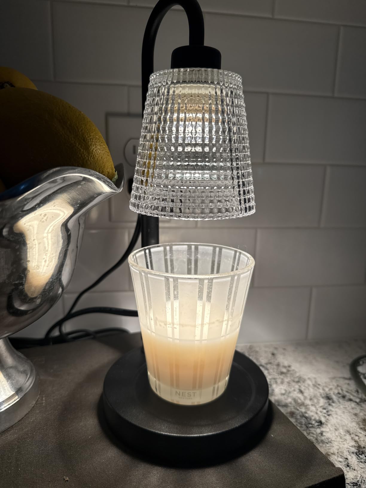 Candle Warmer Lamp with Timer Home Decor Birthday Gifts for Women | Dimmable Candle Warmer for Jar Candles, Height Adjustable Wax Melts Warmer,Room Decor House Warming Gifts New customer photo 2