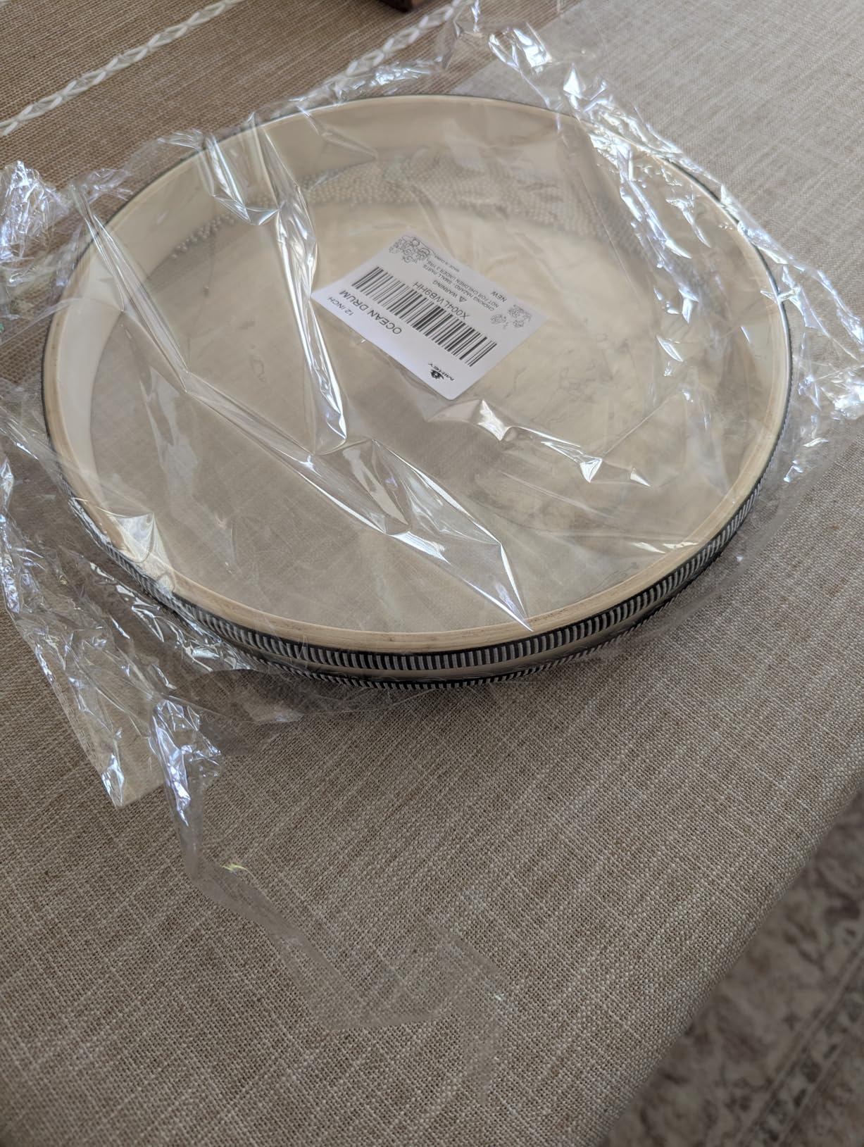 MIHEY 10 Inch Ocean Wave Drum | Sea Sound Bath Percussion Instruments for Therapy and Sound Healing customer photo 1