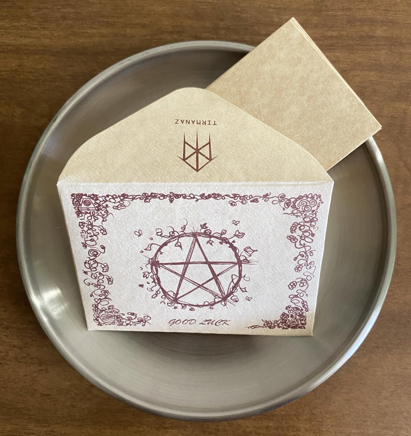 CREATCABIN Phase Moon Star Offering Bowl, Stainless Steel, 5.55 Inch - Altar Ritual Plate, Black Ring Holder, Jewelry Tray, Prayer Tarot Plate, Smudging Decoration customer photo 1