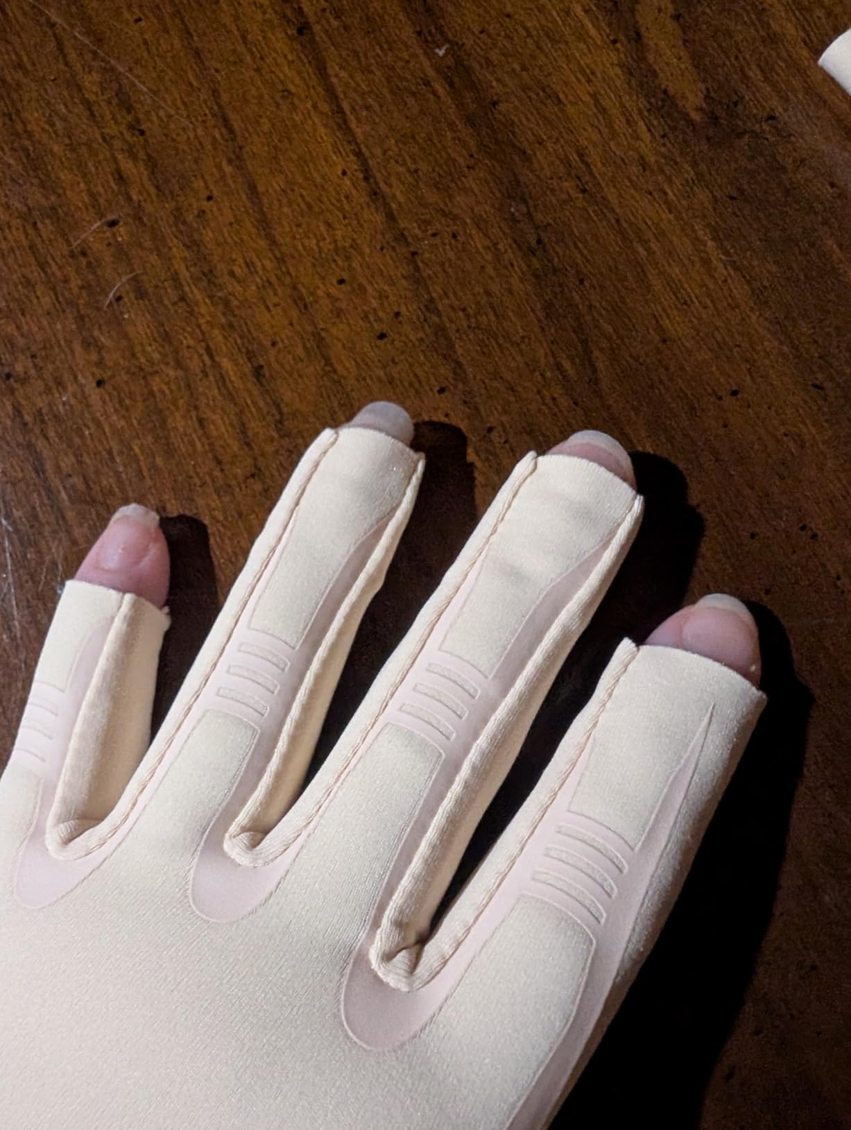 All-Around Compression Arthritis Gloves for Women Men for Pain | Carpal Tunnel Relief, Hand Compression, Swelling, Trigger Finger, Edema; Crochet, Typing, Sleeping, Work, Gaming, Driving, Daily Use customer photo 2