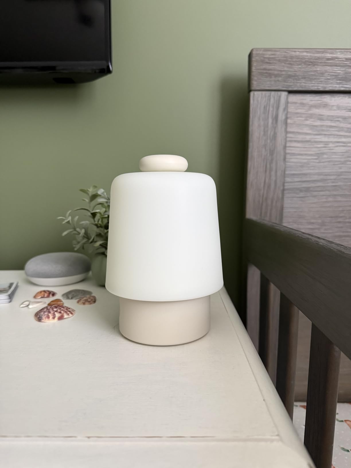 Sound Machine & Night Light Routine Builder (Putty) | White noise machine, night light, toddler & kid time-to-rise alarm clock, registry essential with 3 months of sleep support customer photo 1