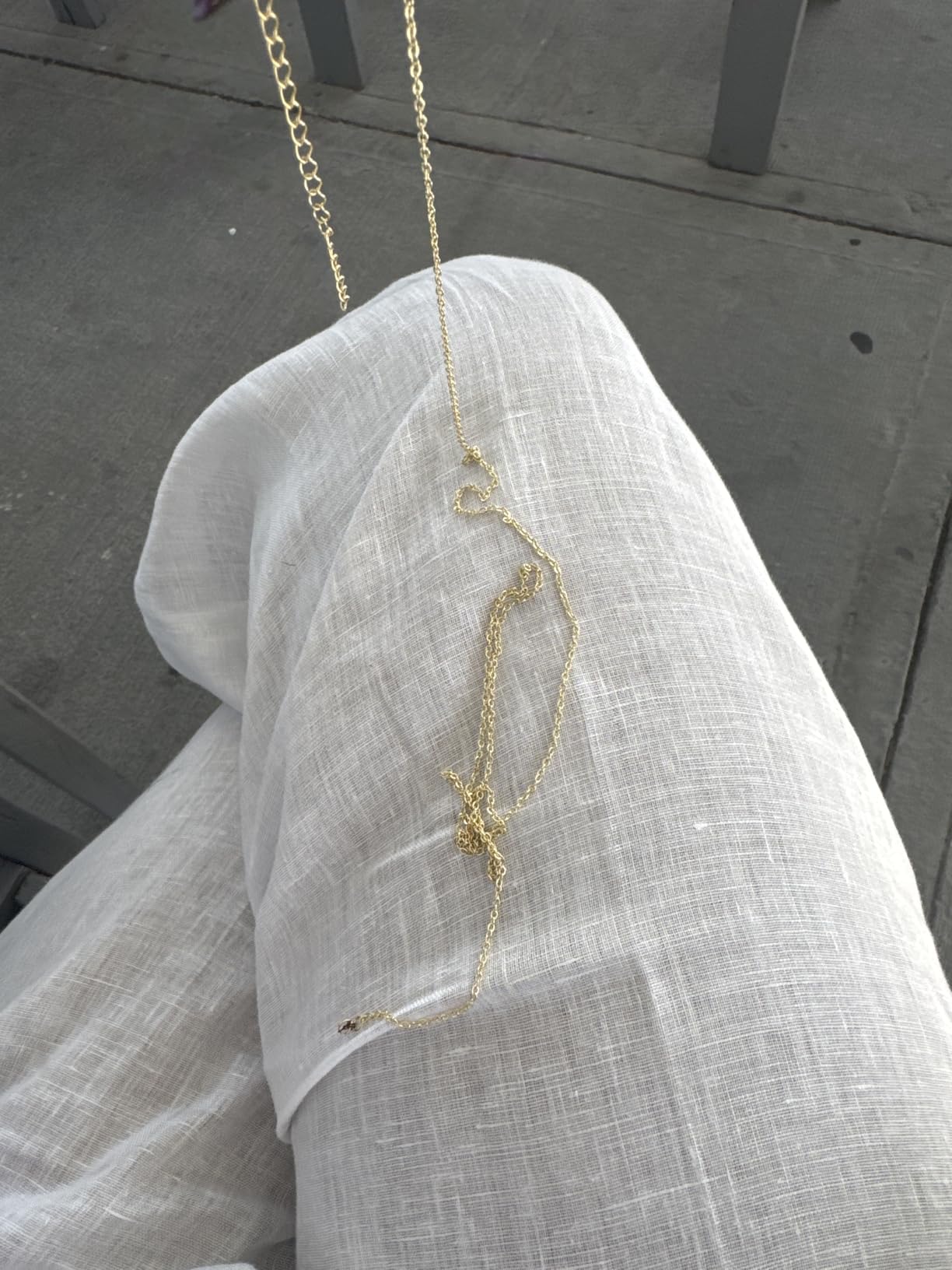 BERISO 14K Gold Plated Body Chain for Women Adjustable Beach Body Jewelry | Elegant Bikini Belly Chain, Sexy Waist Beads Chain Boho Festival Layered Body Jewelry (26.5-33 Inch) customer photo 1