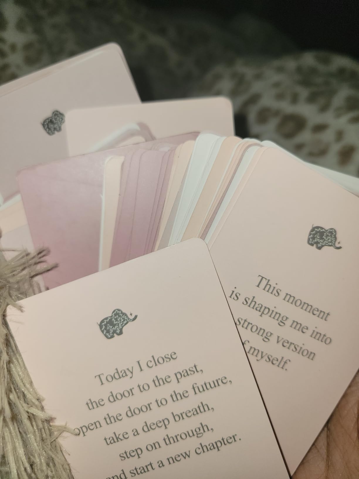 Affirmation Cards for Women, 120 Positive Affirmation Cards (6 Themes), Daily Affirmations for Inspiration, Mindfulness & Self Care customer photo 1