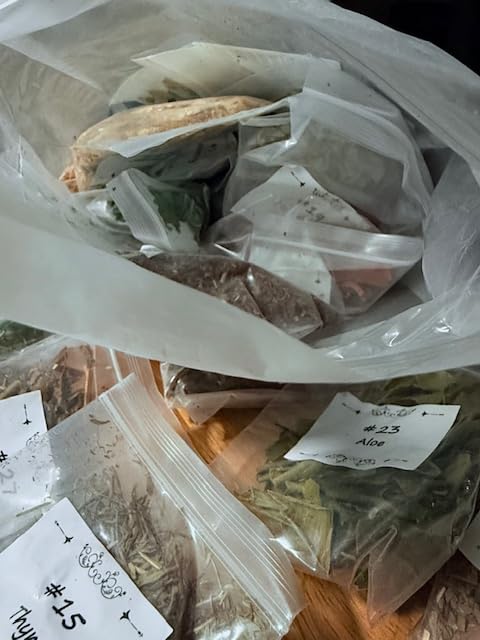 32 Pack Herbs for Witchcraft, Dried Flowers for Witch Crafts Supplies | Beginner Witchcraft Starter kit, Botanicals for Spell Jars, Pagan, Wiccan Rituals Altar Decor, Sachets, Candles and Soap Making customer photo 1