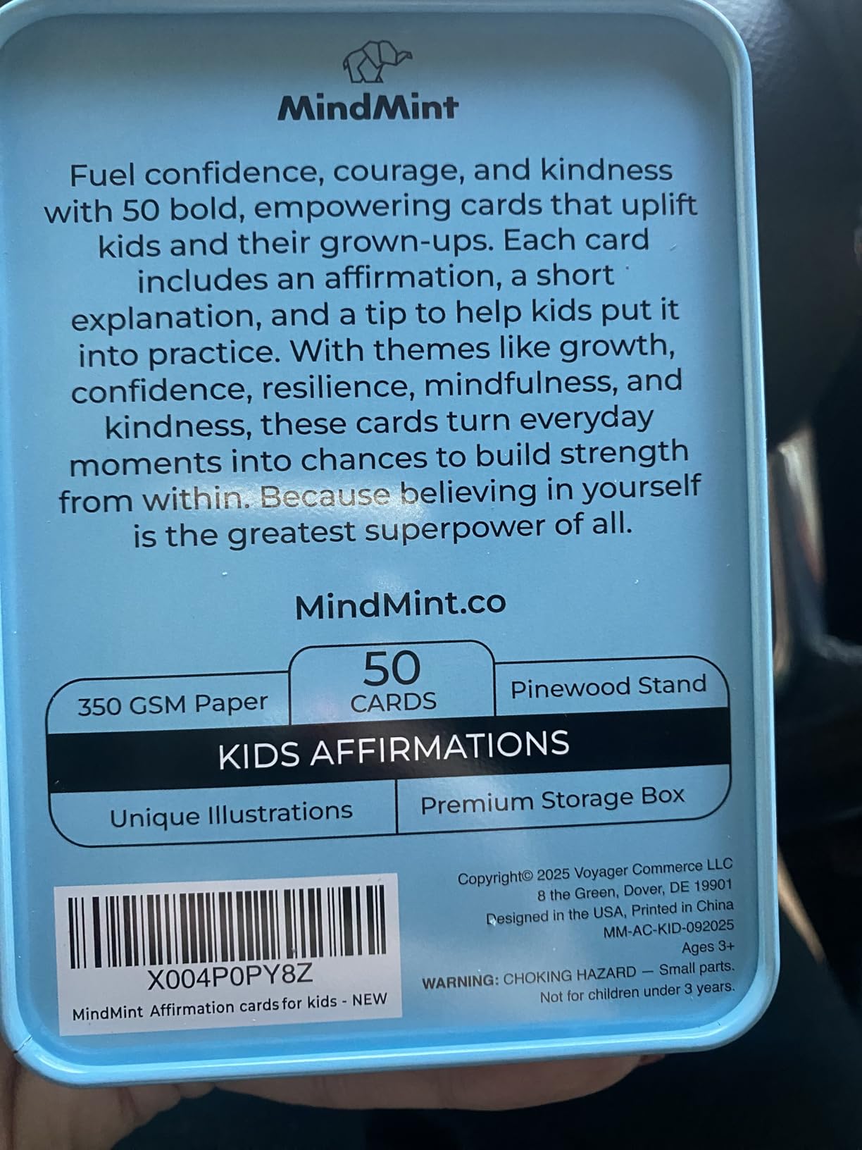 Superhero Affirmation Cards for Kids - 50 Daily Mindfulness & Positive Affirmations customer photo 2