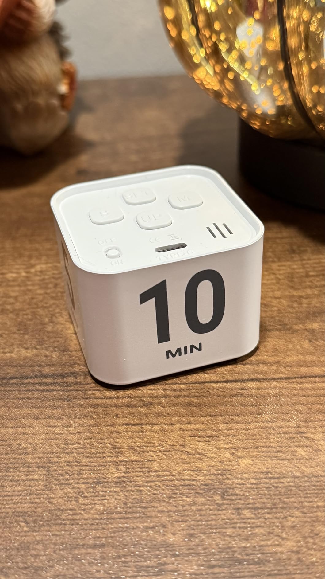 KADAMS Pomodoro Cube Timer Productivity Visual Timer - 5/10/25/50 Min Rotating Countdown (Green) customer photo 1