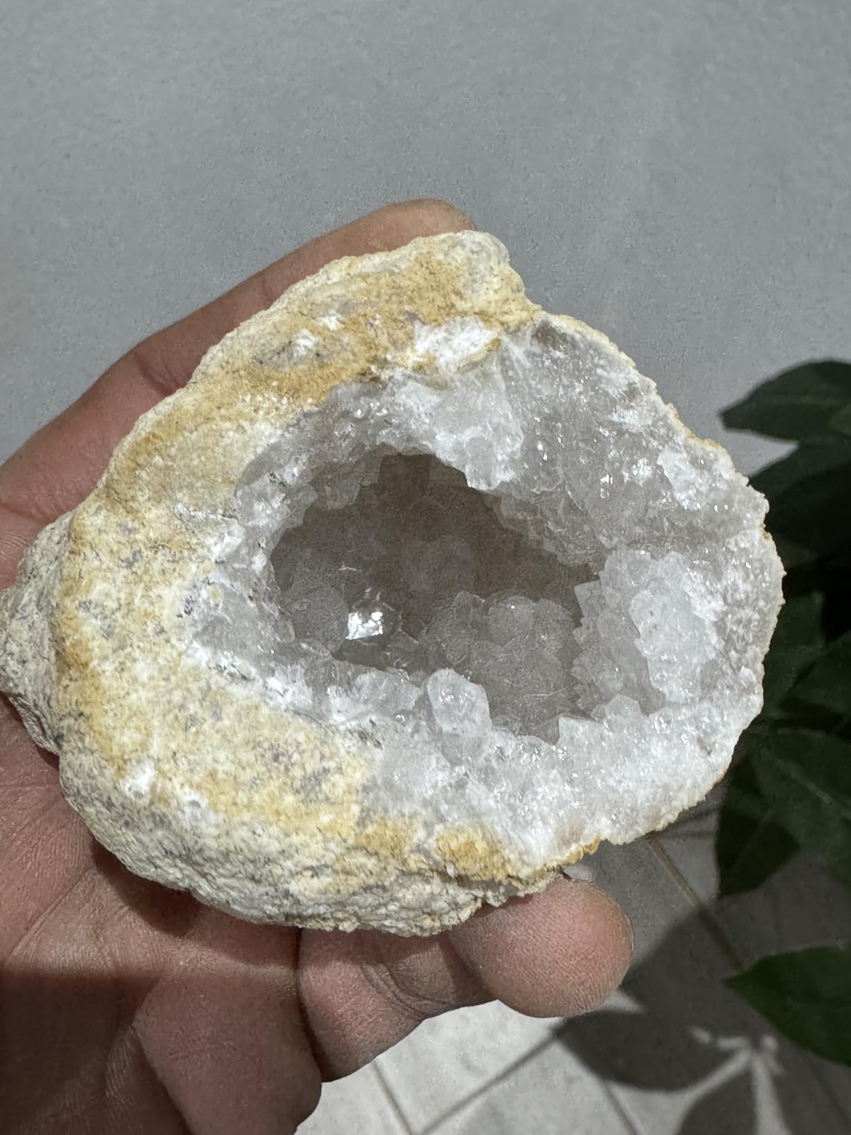 National Geographic Break Open 2 Jumbo Geodes Science Kit for Kids | 2 Large Natural Geodes, Real Crystals Inside, Safety Goggles, Break-Open Geology Activity, Earth Science, Birthday Gift customer photo 2