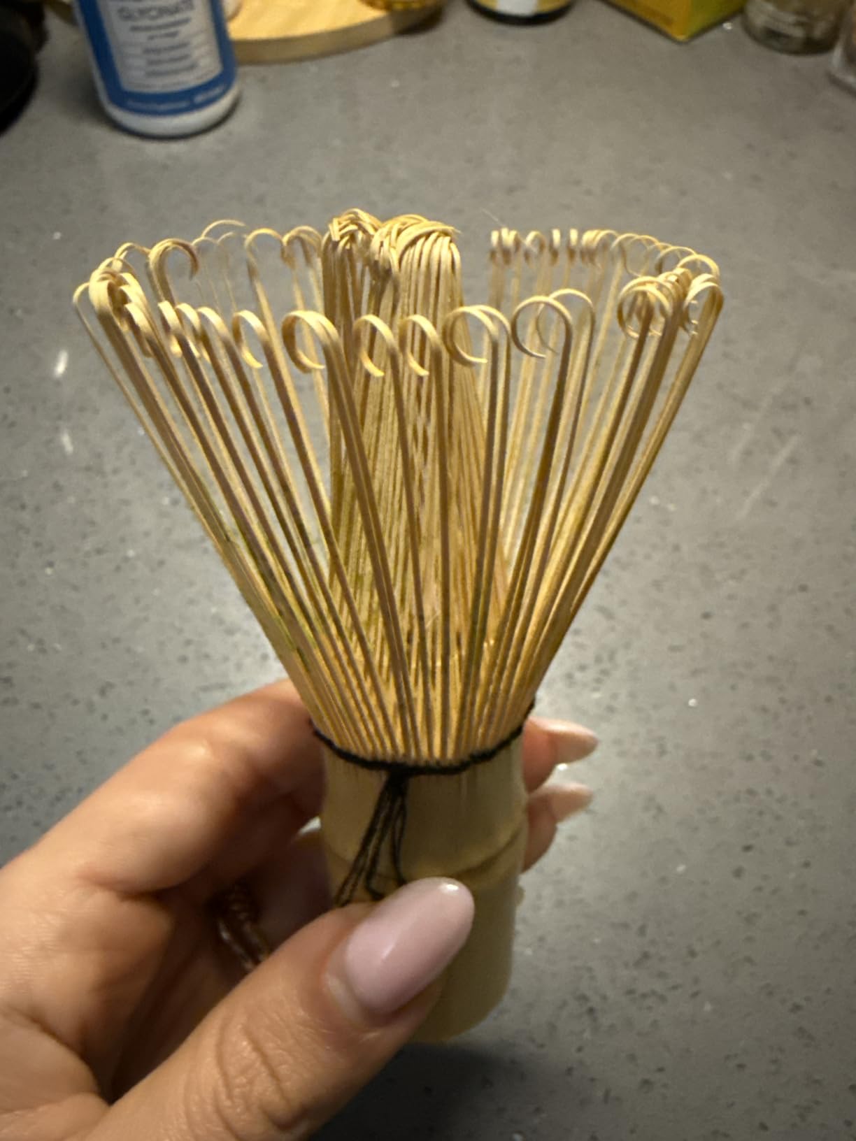 JBER Matcha Whisk Set, 7PCS Matcha Set with Bamboo Whisk and Ceramic Bowl | Complete Matcha Kit Includes 17oz Bowl, Handmade Whisk 100 Prongs, Holder, Spoon, Sifter for Matcha Lovers, Gradient Pink customer photo 2
