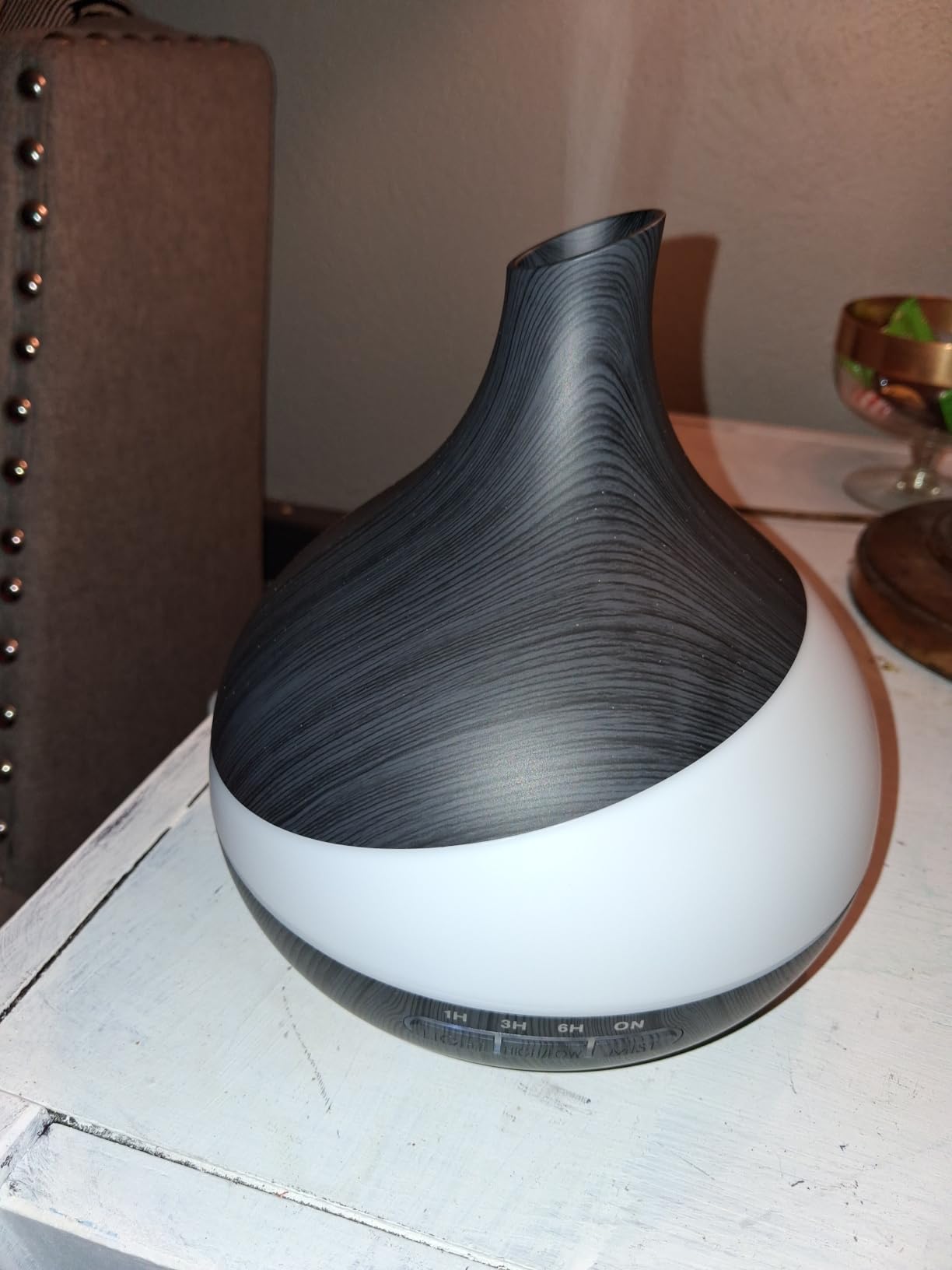 HJTHJT 500ML Essential Oil Diffuser for Home: 14 Color LED Humidifier | 2 Mist Modes (30/60ml/h) Aromatherapy Diffuser for Hotel Spa & Yoga - Remote & Night Light - Auto Shut-Off for Bedroom customer photo 1