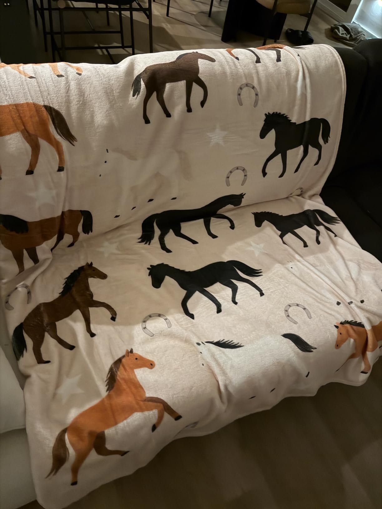 Sun and Moon Blanket Celestial Throw Blanket Gifts for Women Girls Fleece Fuzzy Soft Cozy Warm Flannel Sun and Moon Plush Celestial Bedding Stuff for Kids Adults 40 x 50 Inch customer photo 2