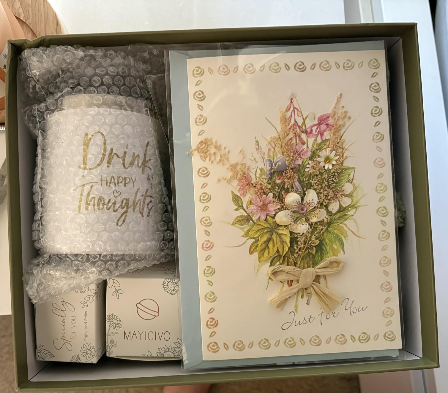Birthday Gifts for Women Self Care Get Well Soon Gift Baskets, Spa Care Package Thinking of You Gift Set, Sympathy Inspirational Christmas Sunflower Gifts for Women Her Mom Friend Sister Wife Teacher customer photo 2