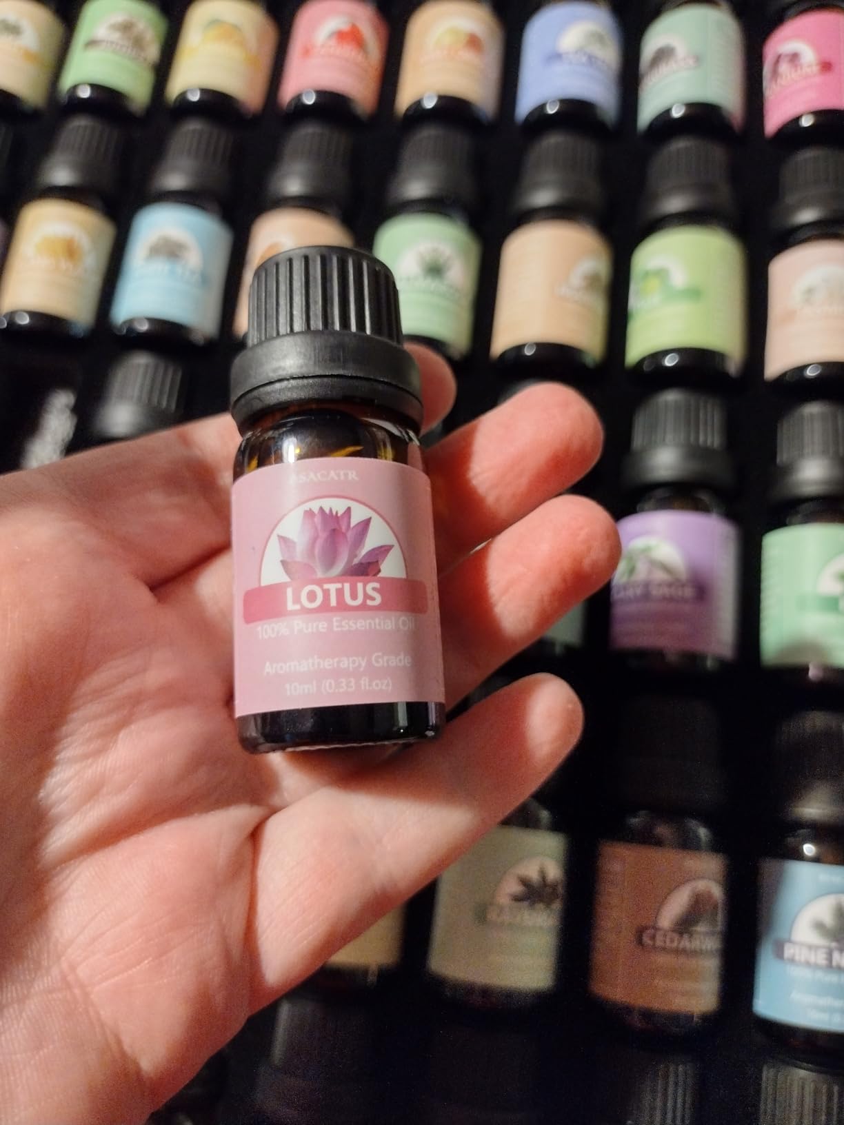 SACATR 40 Pcs Natural Essential Oil Sets, Fragrance Oil Scent (40 * 10ML) | For Diffuser, Humidifiers, Skin Care, Massage, DIY Candle, Soap Making, Festival Gifts customer photo 2