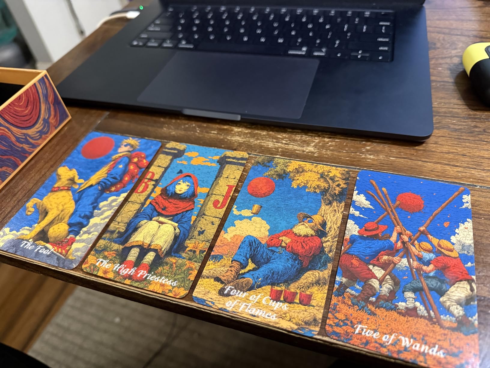 sishui Tarot Cards for Beginners with Guidebook, Winter Still Tarot Deck, 80 Oracle & Tarot Cards, 400 GSM Card Stock with Gilded Edges, Rider-Waite Based for Spiritual Guidance & Self-Discovery customer photo 1