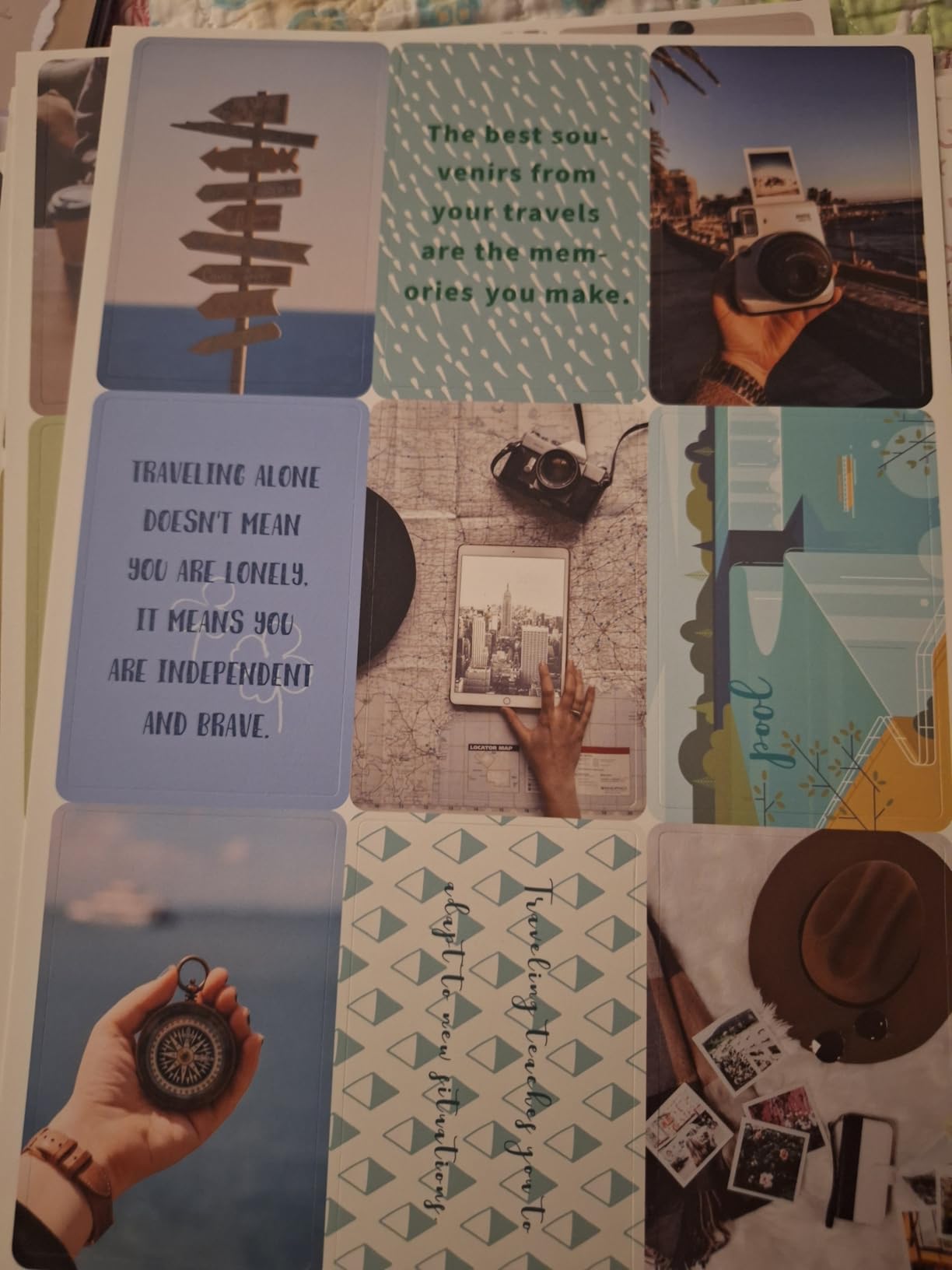Vision Board Book, 1400+ Inspirational Pictures Quotes & Stickers, Vision Board Kit for Women customer photo 1