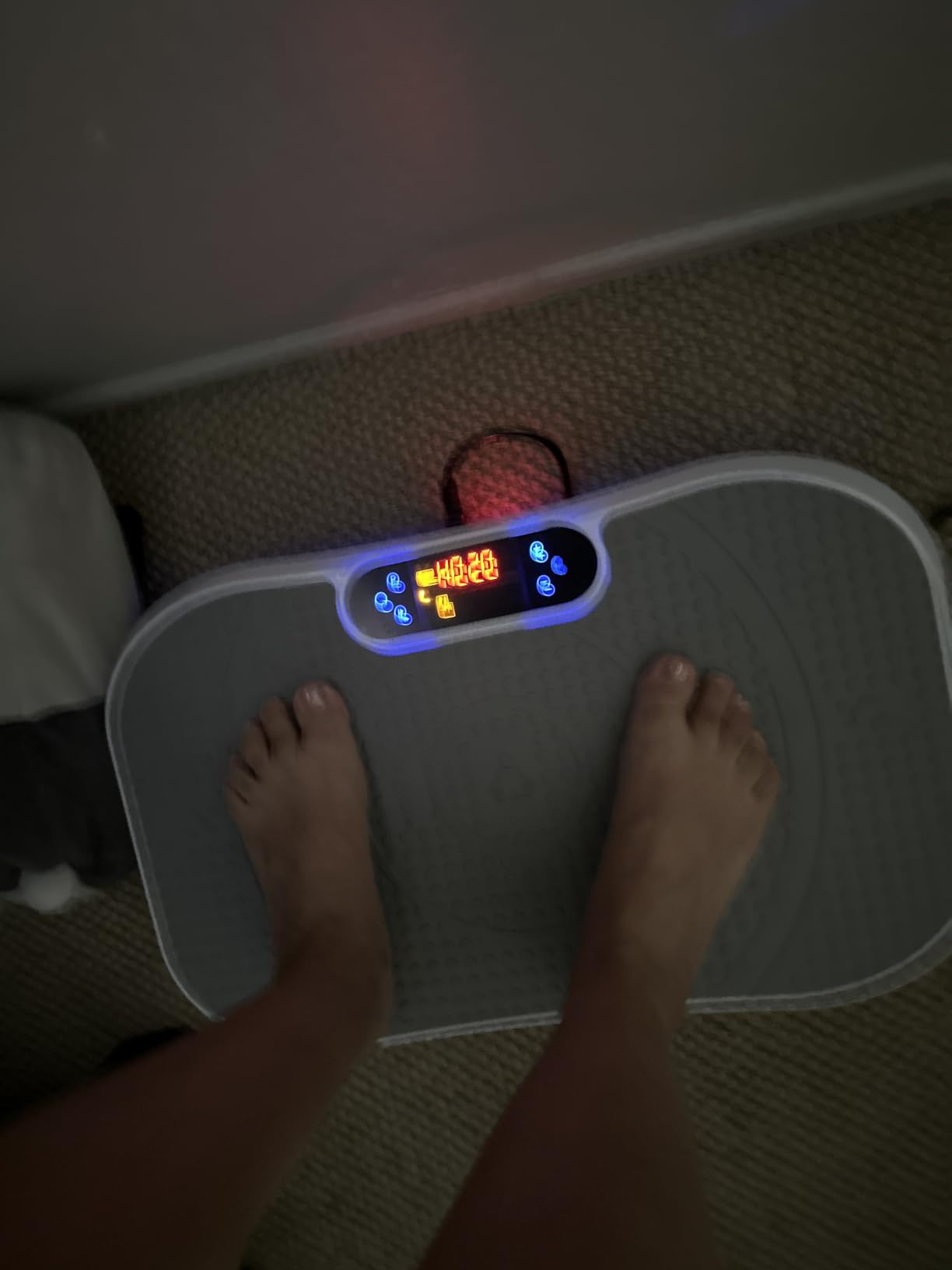 SoftGym Vibration Plate - 120 Levels Magnetic Massage 450 Lbs customer photo 2