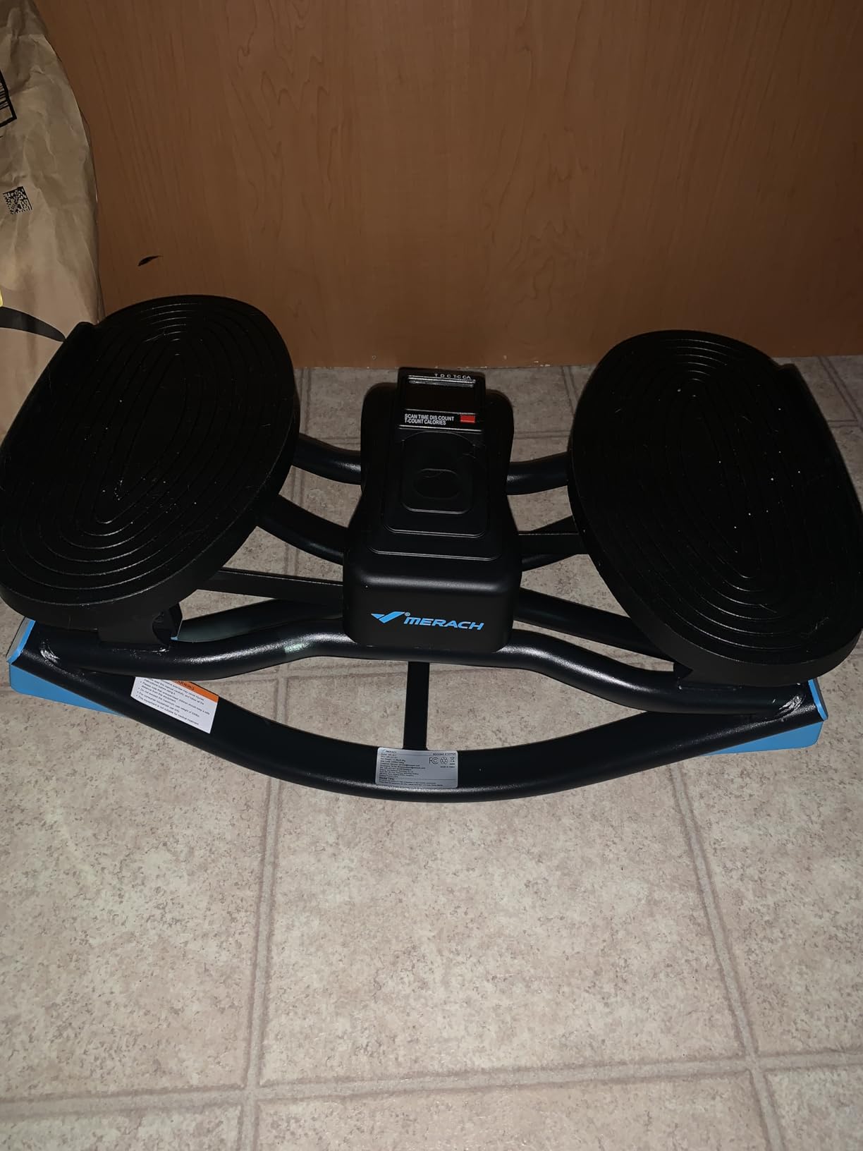 Merach Rocking Steppers for Exercise at Home, 3D Motion Stair Stepper with Resistance Bands for Full Body Workout & Low-Impact Balance Board, 330 LBS Loading Capacity Exercise Equipment customer photo 1