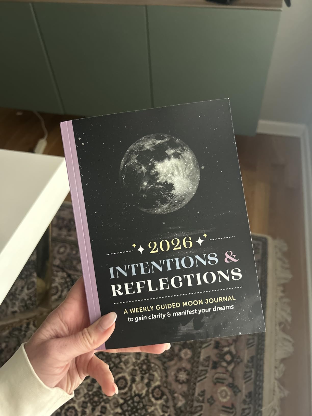 2026 Intentions & Reflections: A weekly guided moon journal to gain clarity & manifest your dreams customer photo 1