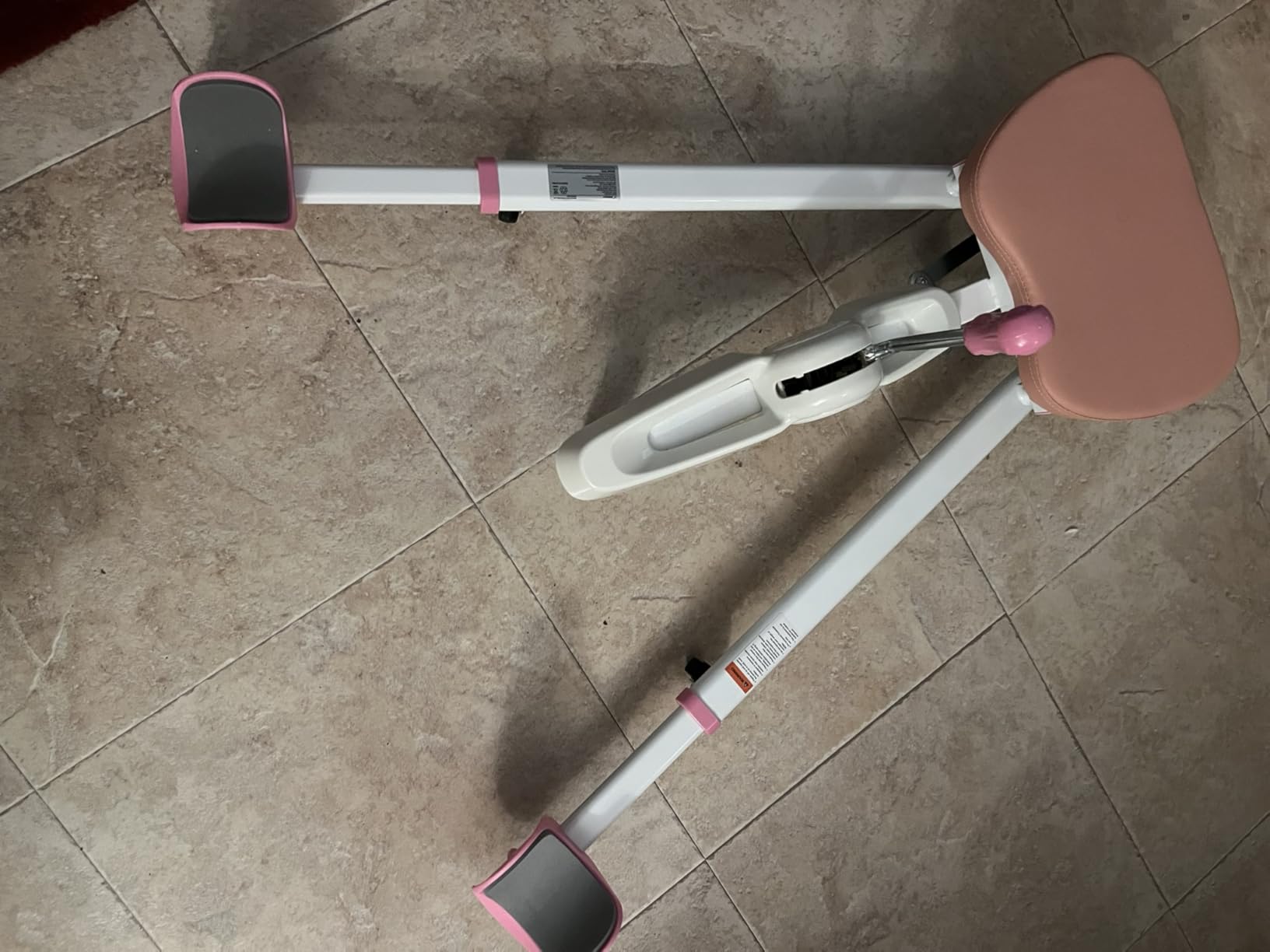MERACH Split Machine 180° Leg Stretcher, 6 Levels, 300 LBS Capacity | Stretching Equipment with Comfort Pad, Improve Flexibility, Ideal for Dance, Gymnastics & Sports, Home Training Gear customer photo 2